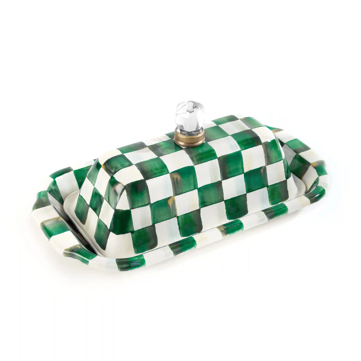 Violet Check Butter Box