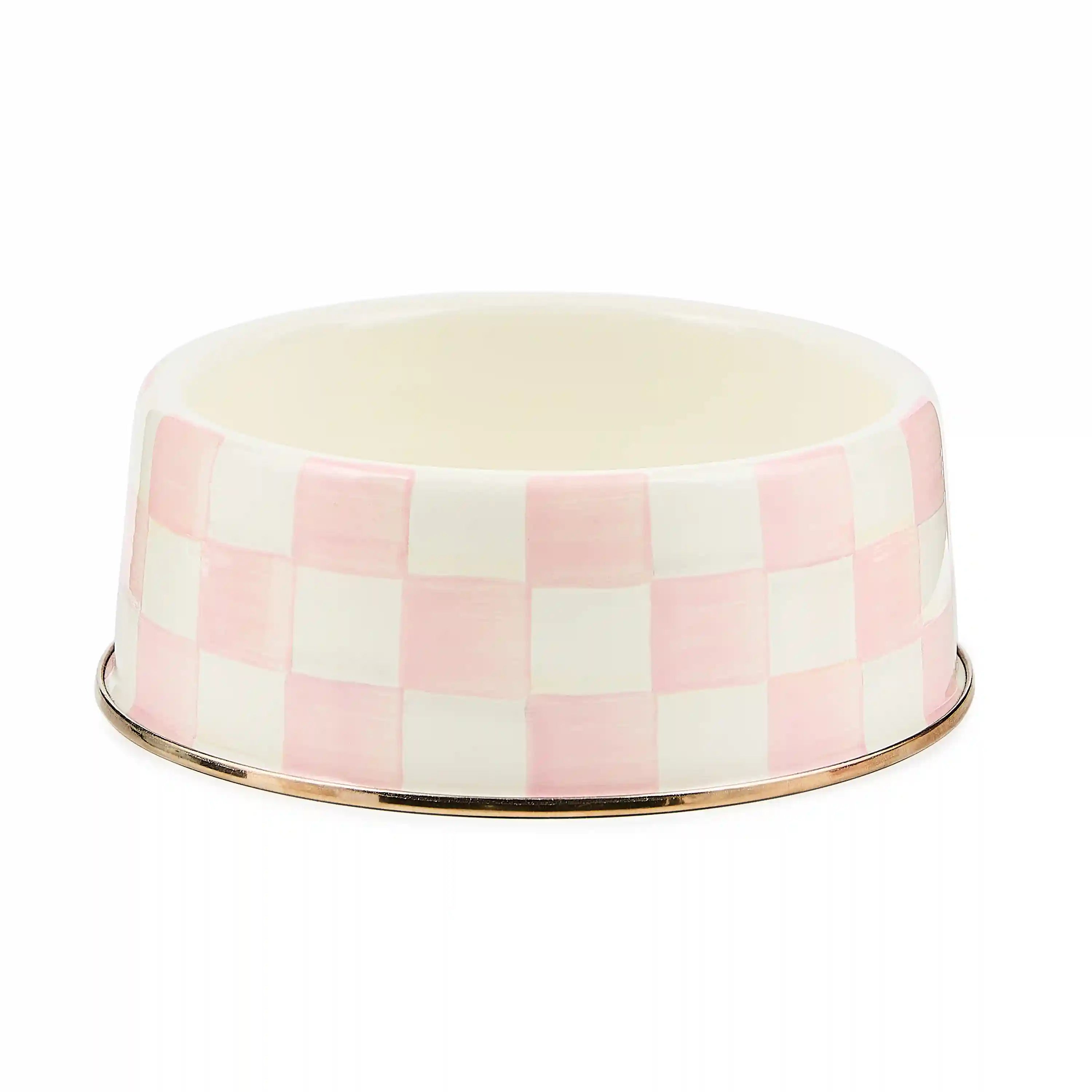 Rosy Check Small Pet Dish