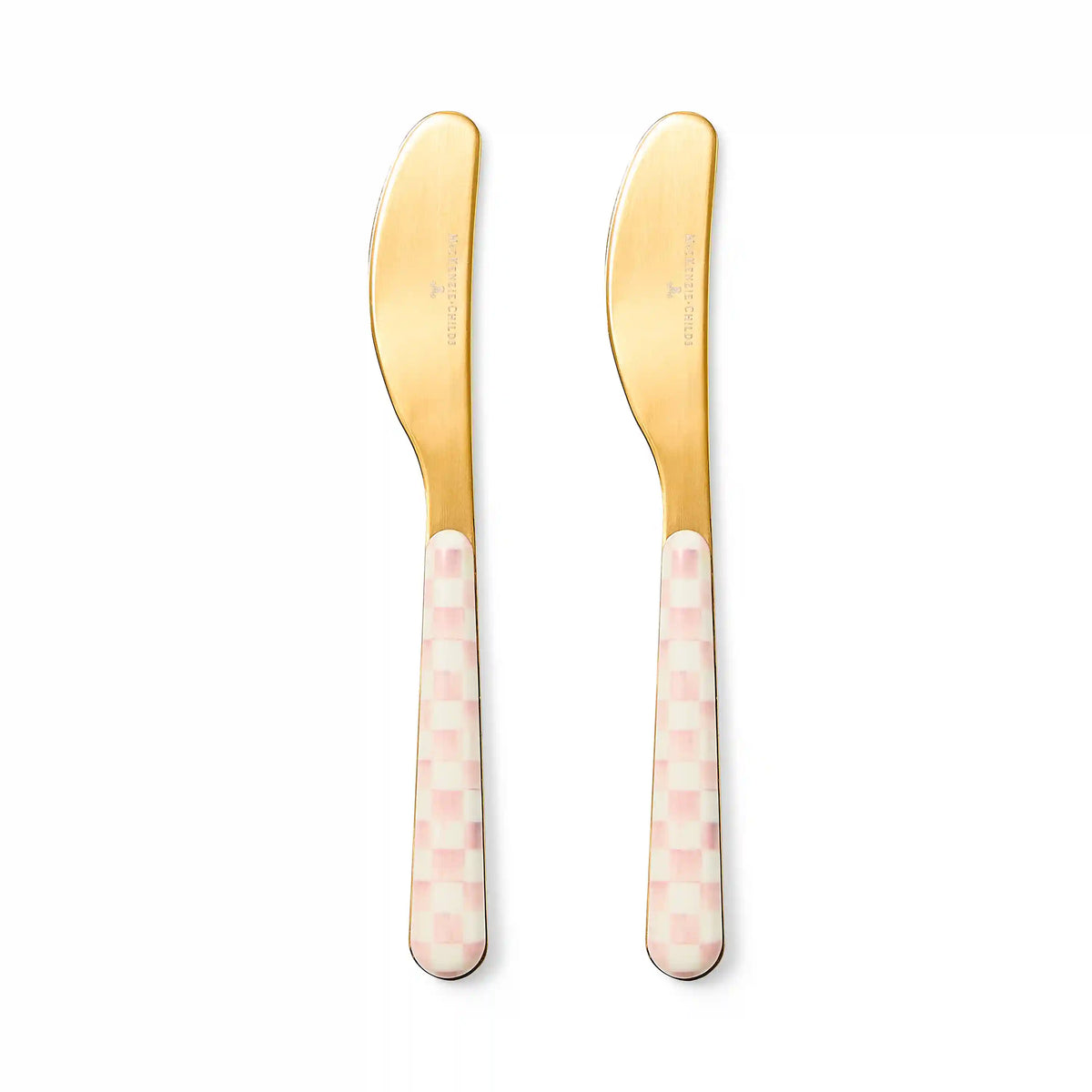 Courtly Check Bistro Spreaders, Set of 2