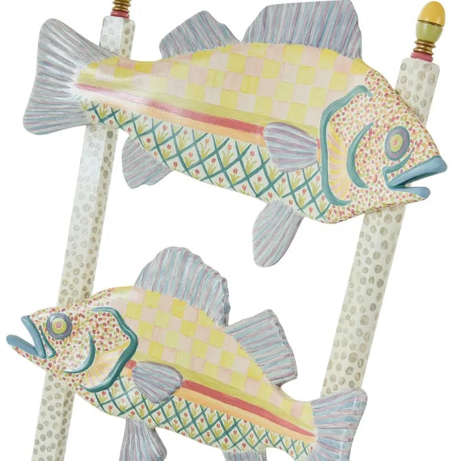 Freckle Fish Chair - Black & White Seat