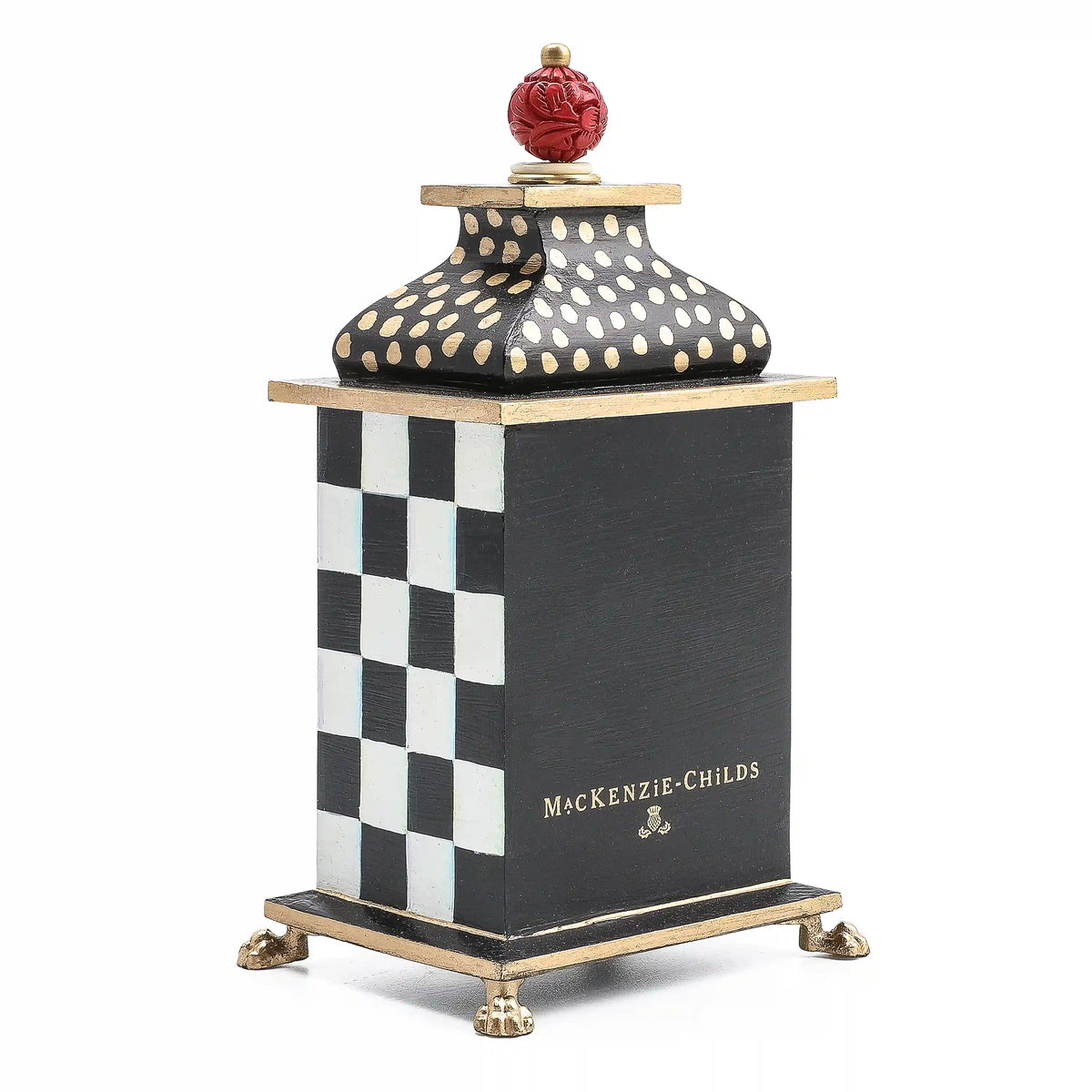 Rosy Check Desk Clock