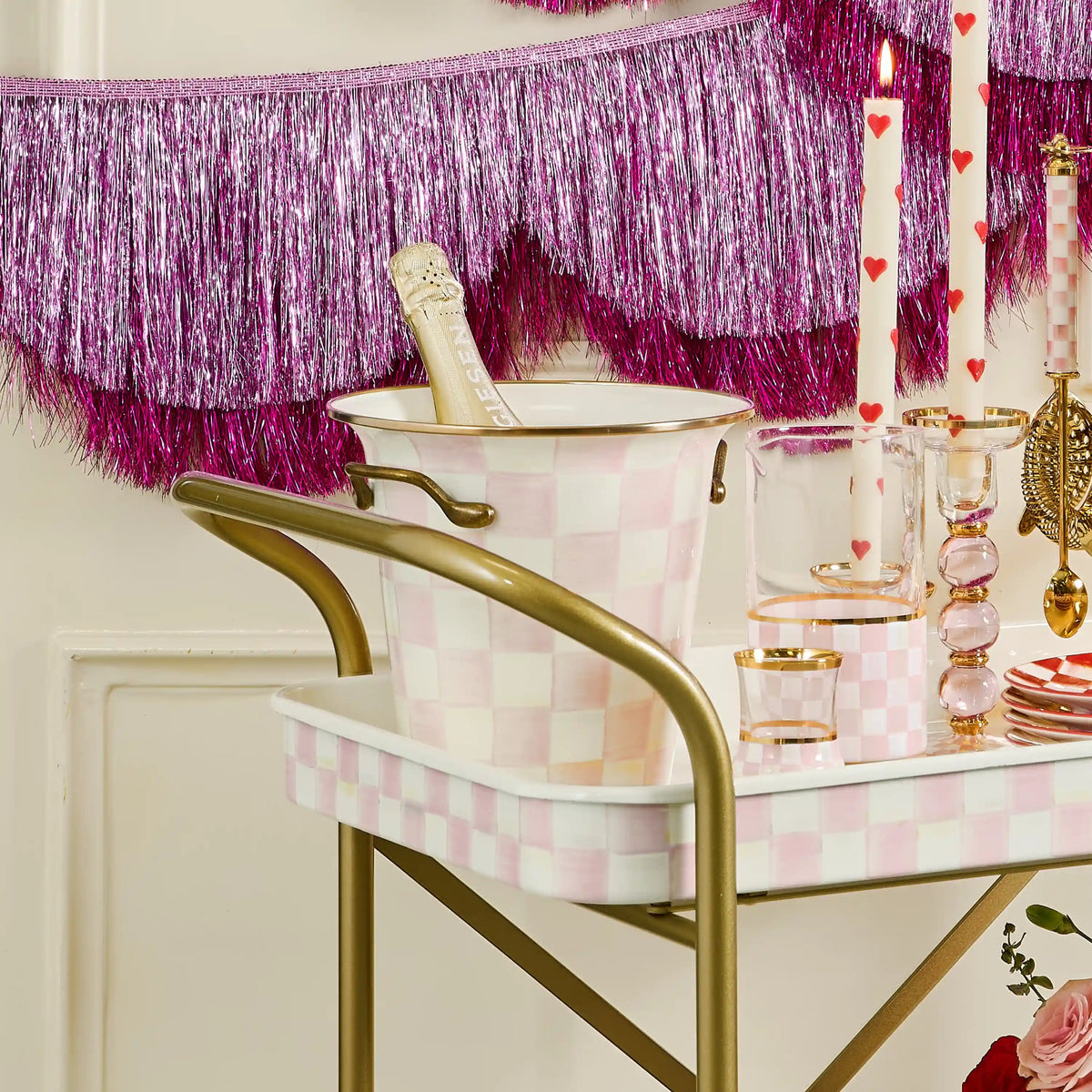 Rosy Check Wine Cooler