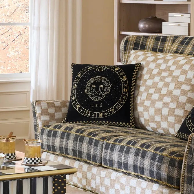 Leo Zodiac Throw Pillow