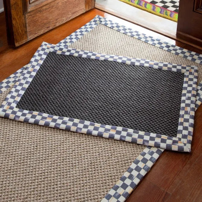 Courtly Check Black Sisal 2' x 3' Rug