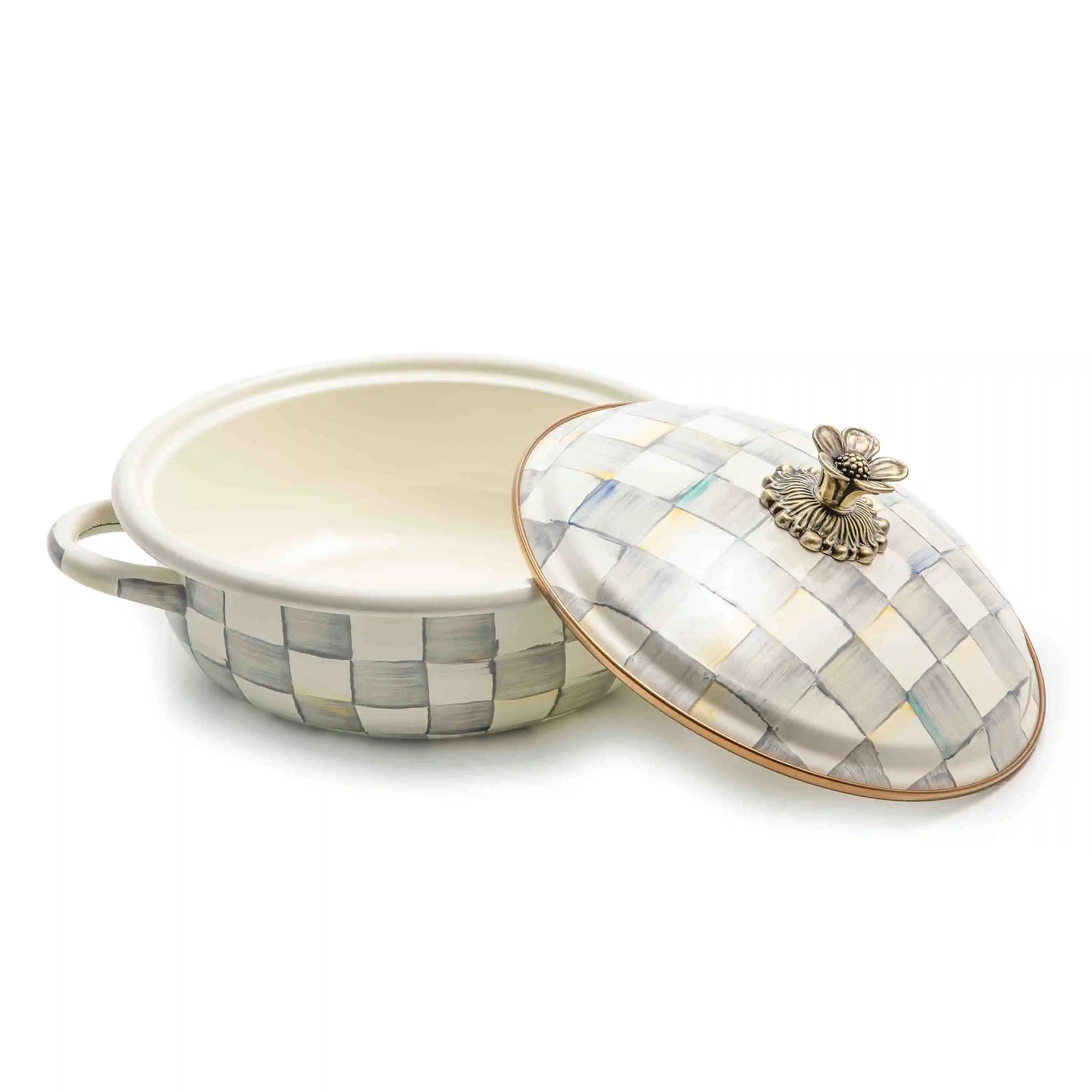Sterling Check Medium Casserbole