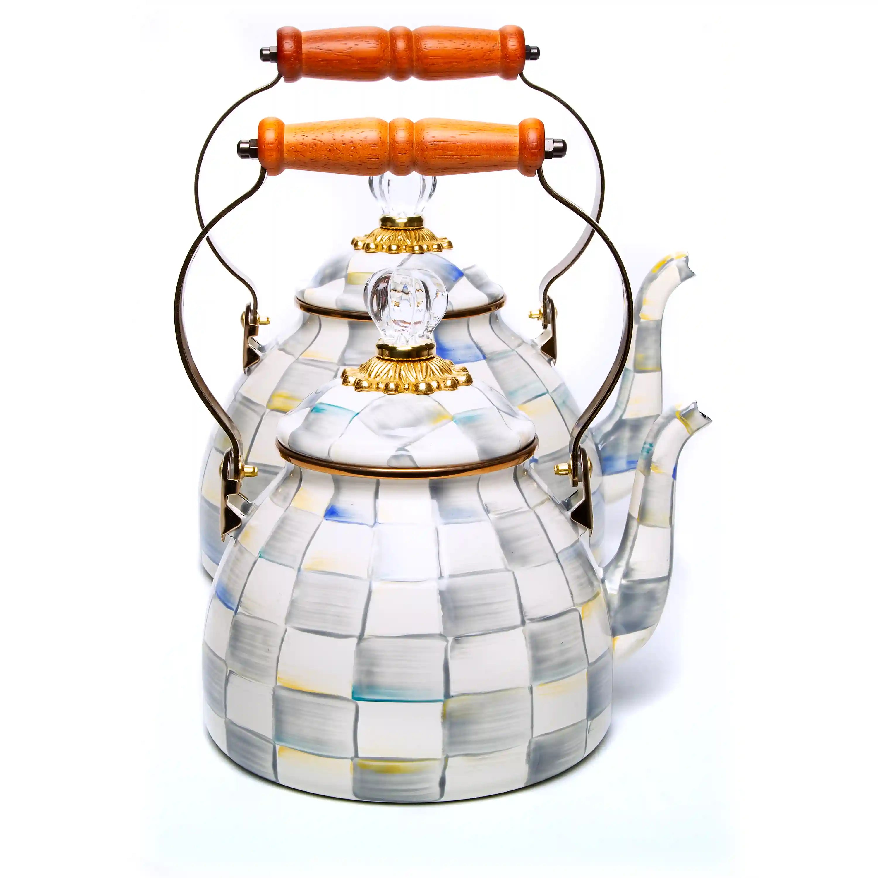 Royal Check 2 Quart Tea Kettle