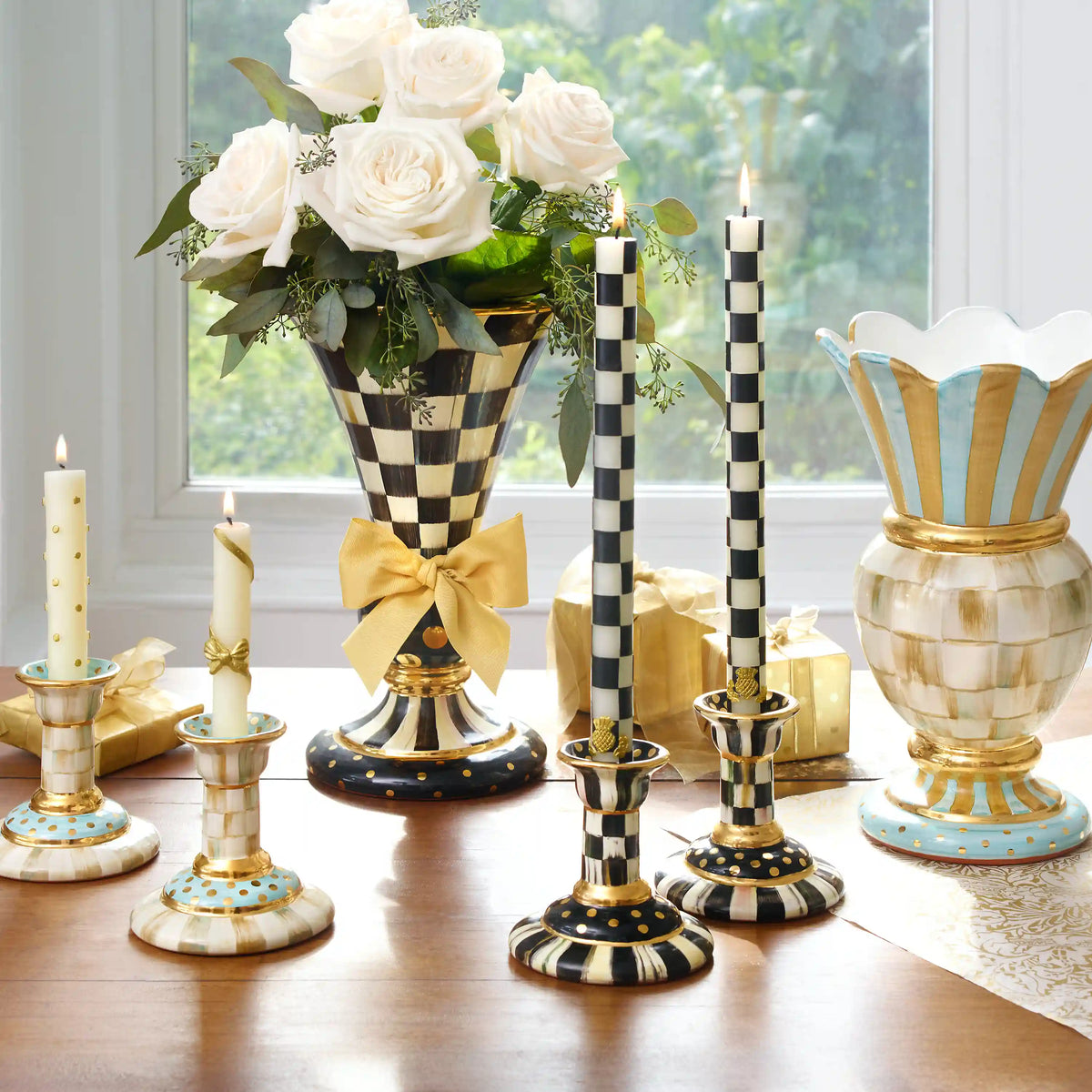 Rosy Check Ceramic Great Vase