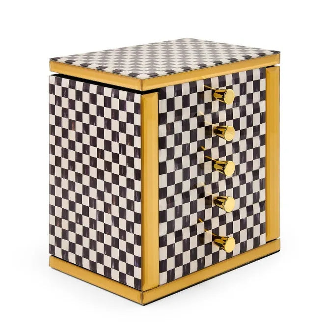 Courtly Check Jewelry Armoire