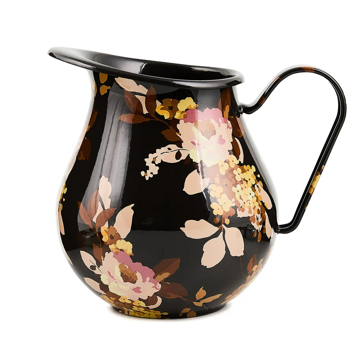 Violet Check Pitcher