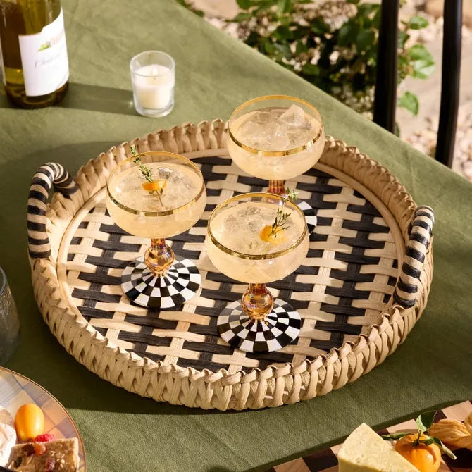Lanai Round Serving Tray