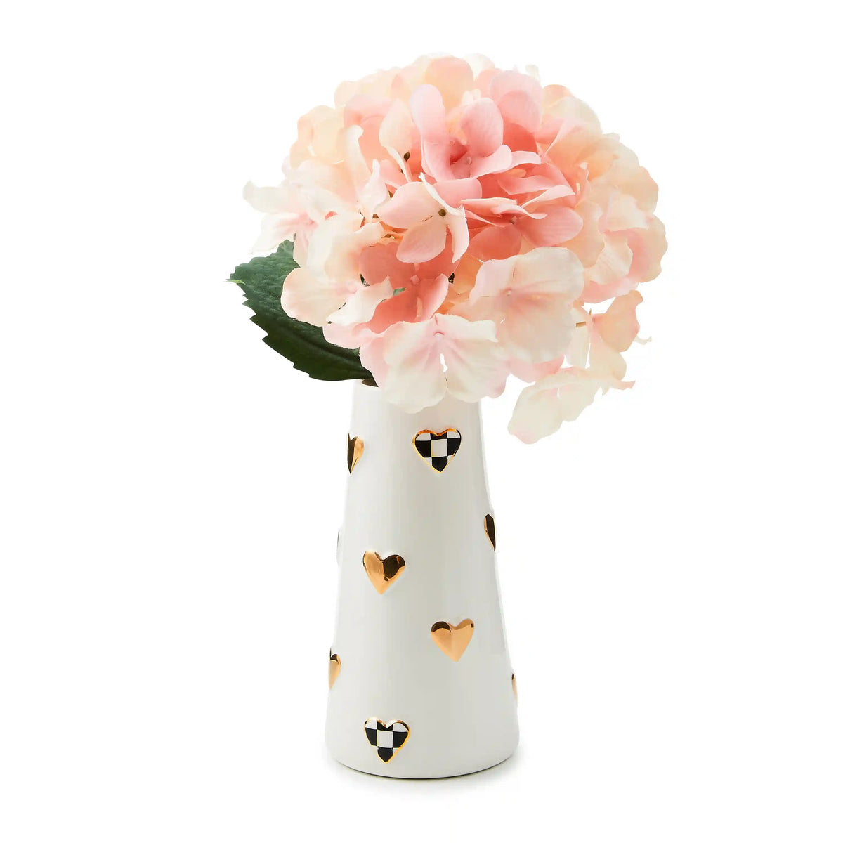 Courtly Check Tall Heart Vase