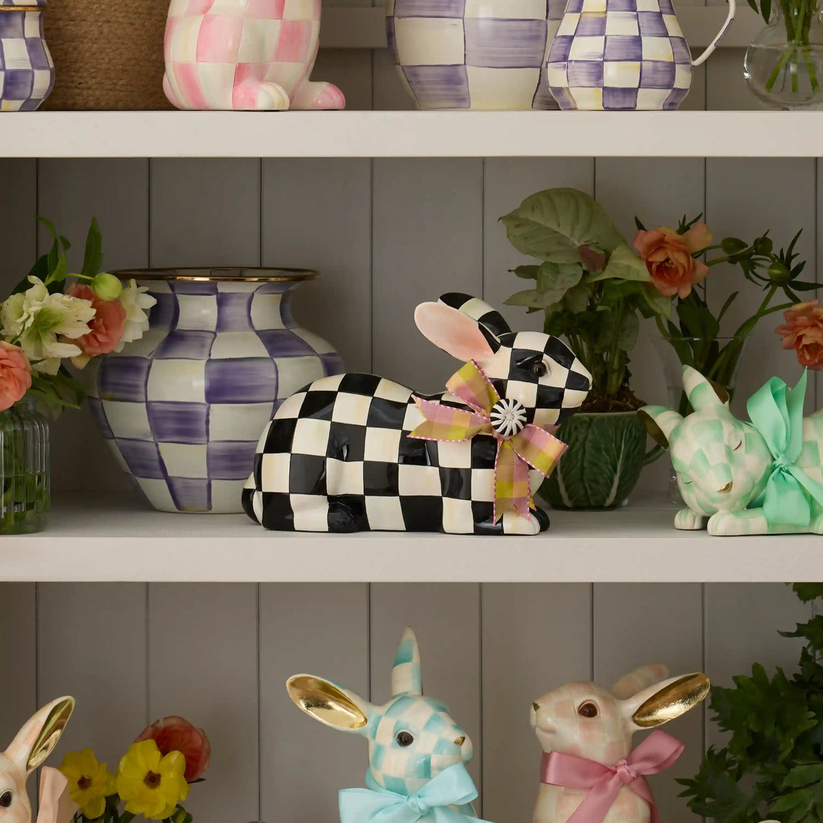 Courtly Check Standing Bunny