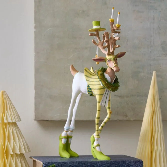 Patience Brewster Dash Away Prancer Reindeer Figure