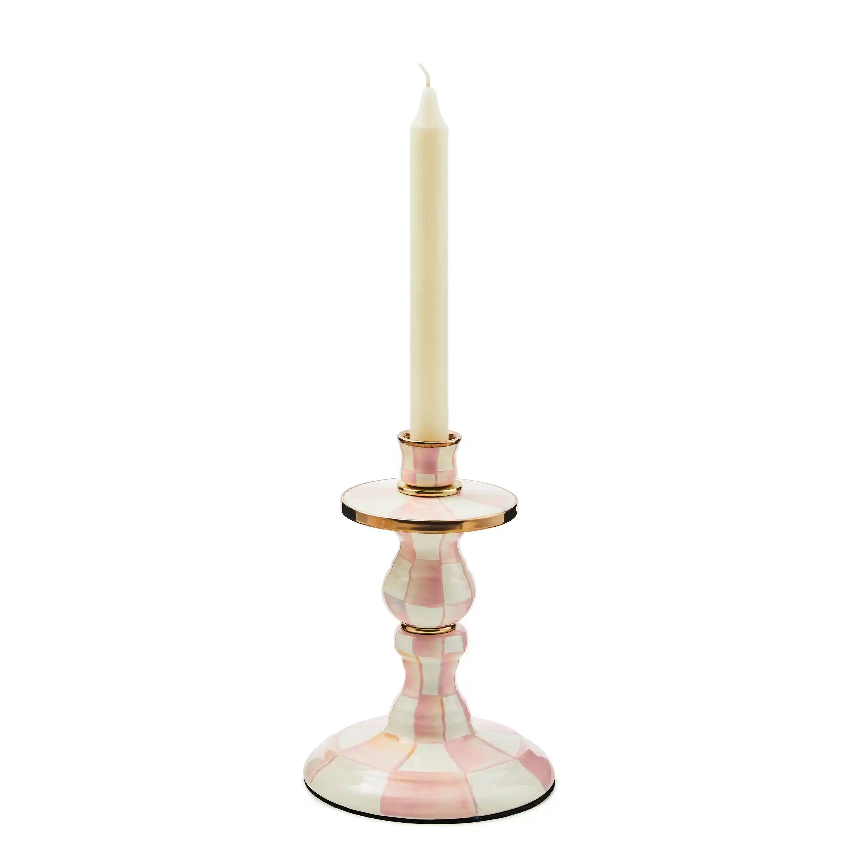 Sky Check Small Candlestick