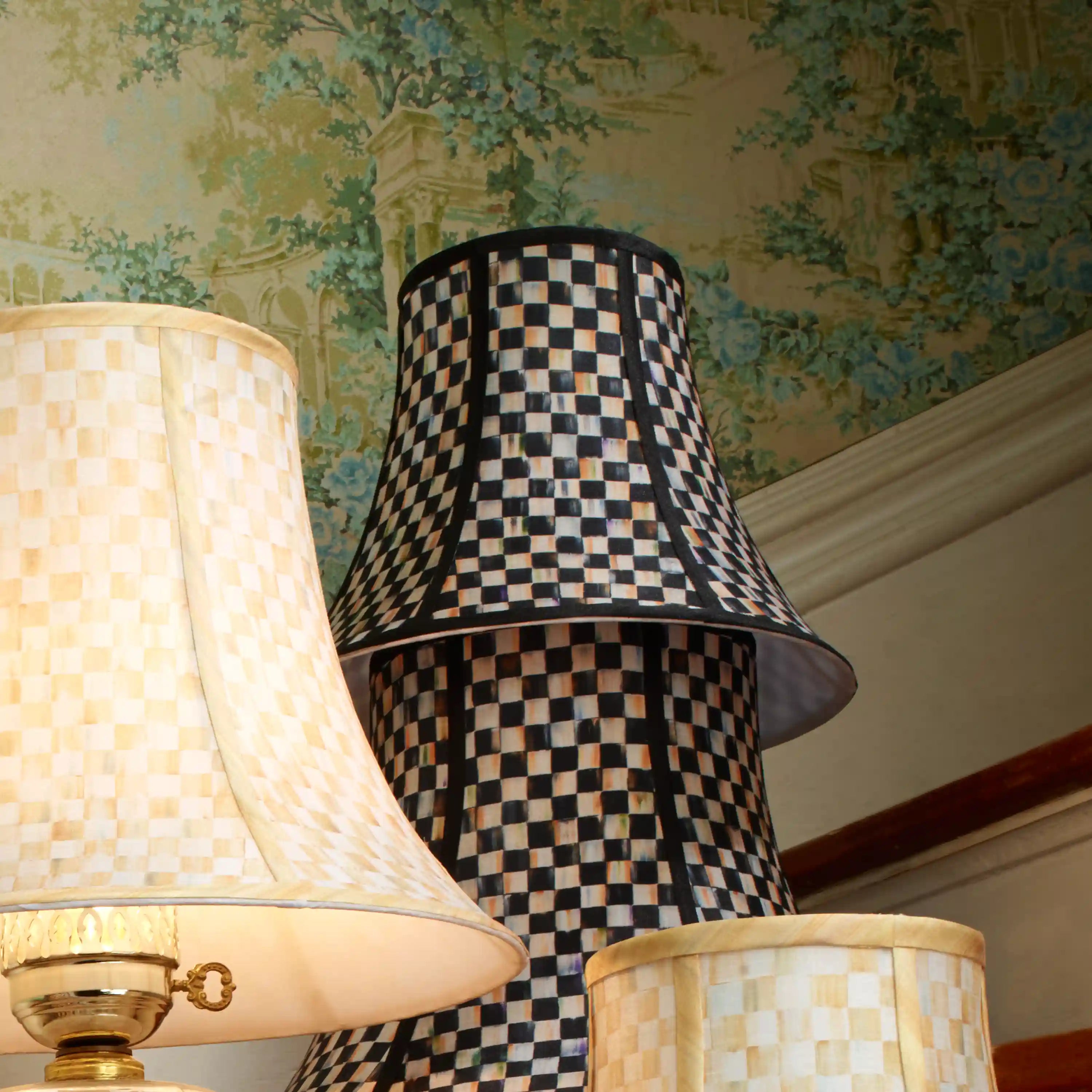 Courtly Check Chandelier Shade