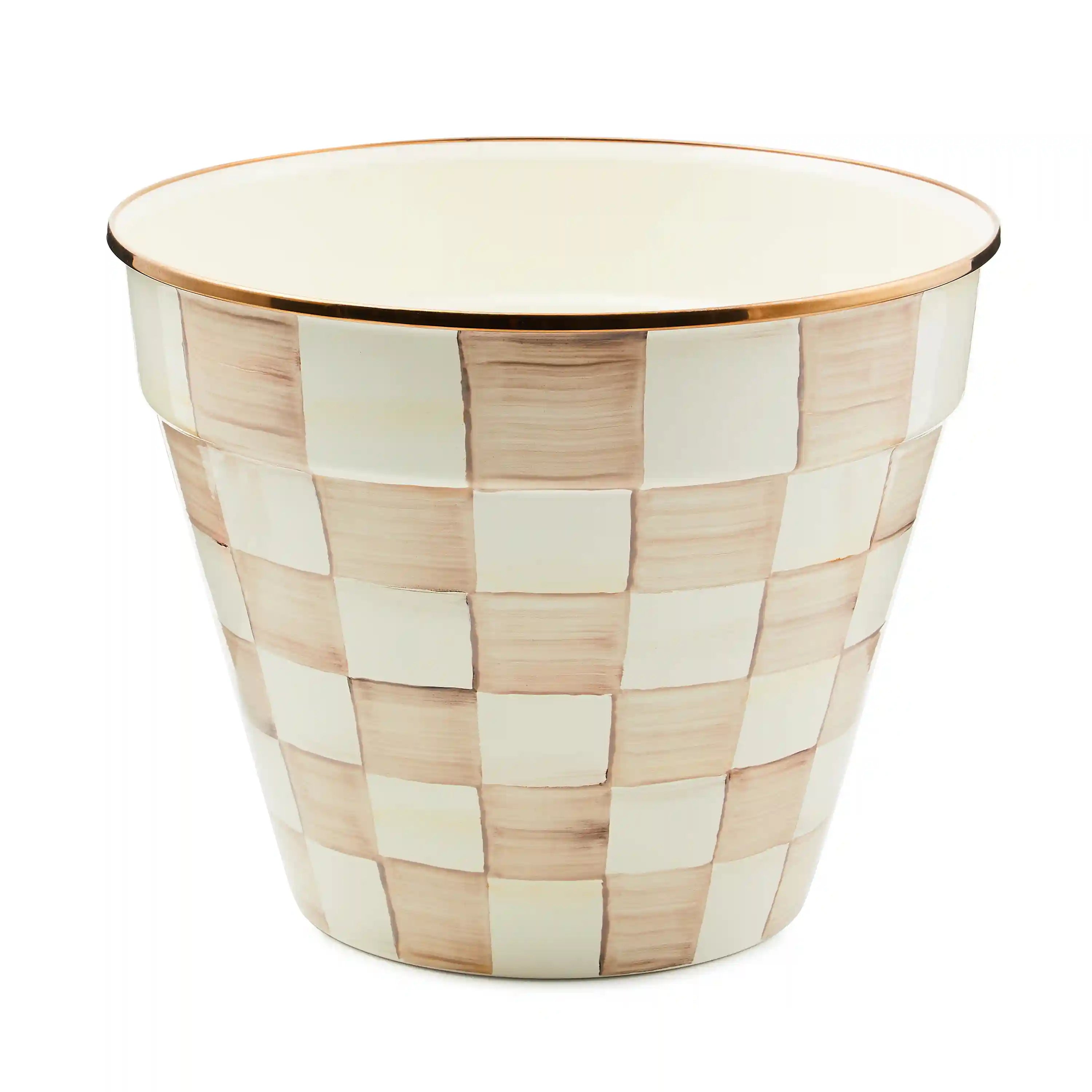 Rosy Check Extra Large Garden Pot