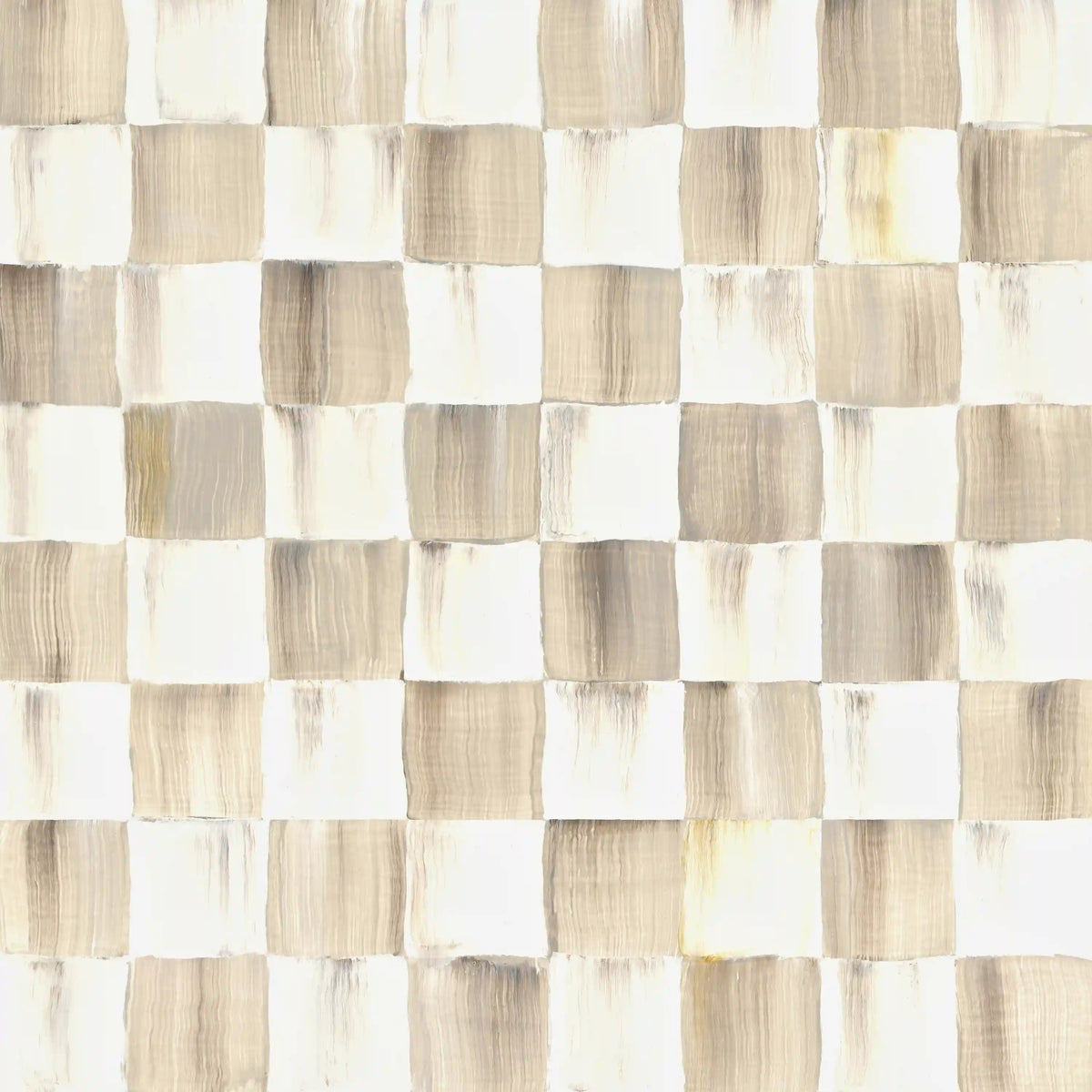 Mocha Check Peel & Stick Wallpaper