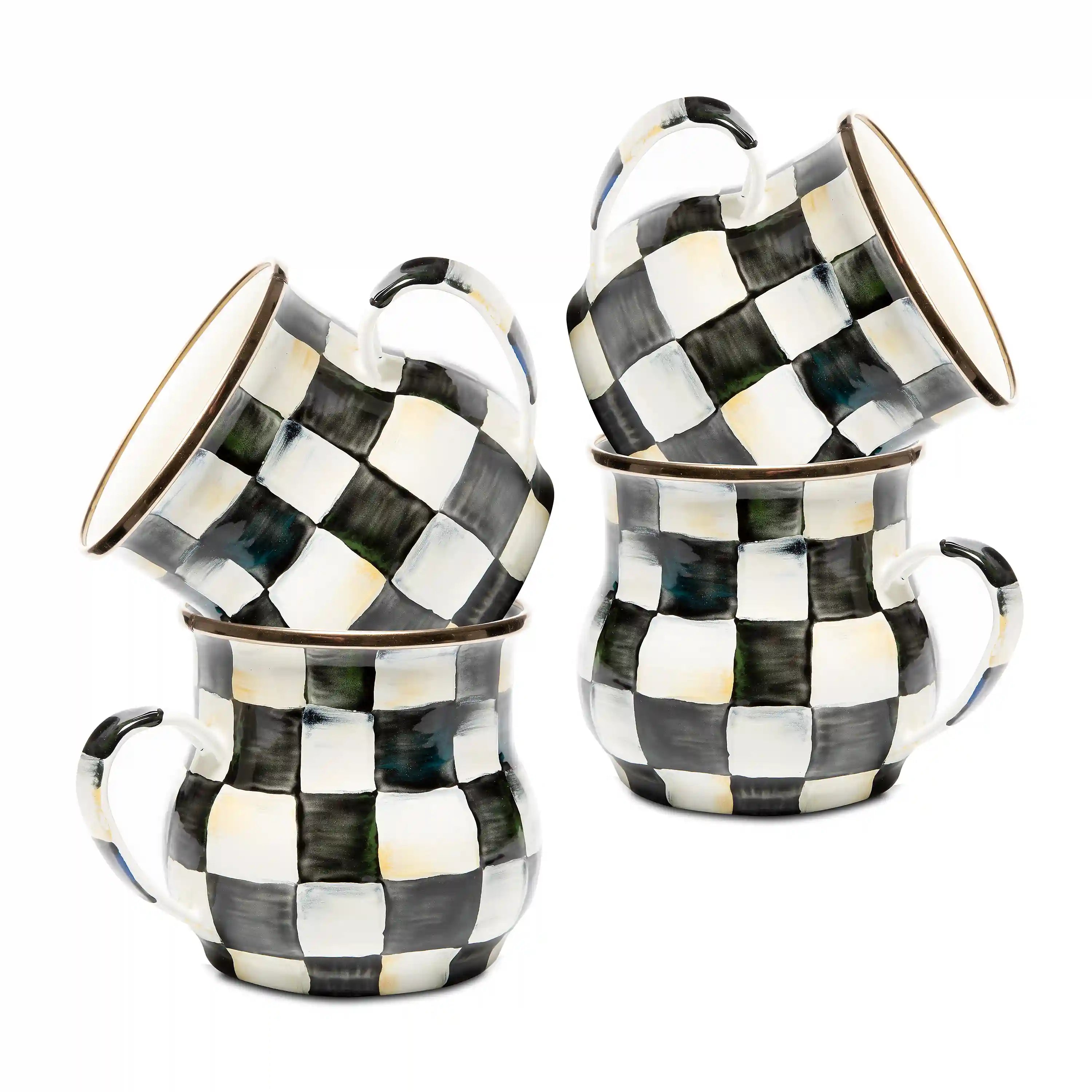 Sterling Check Mug