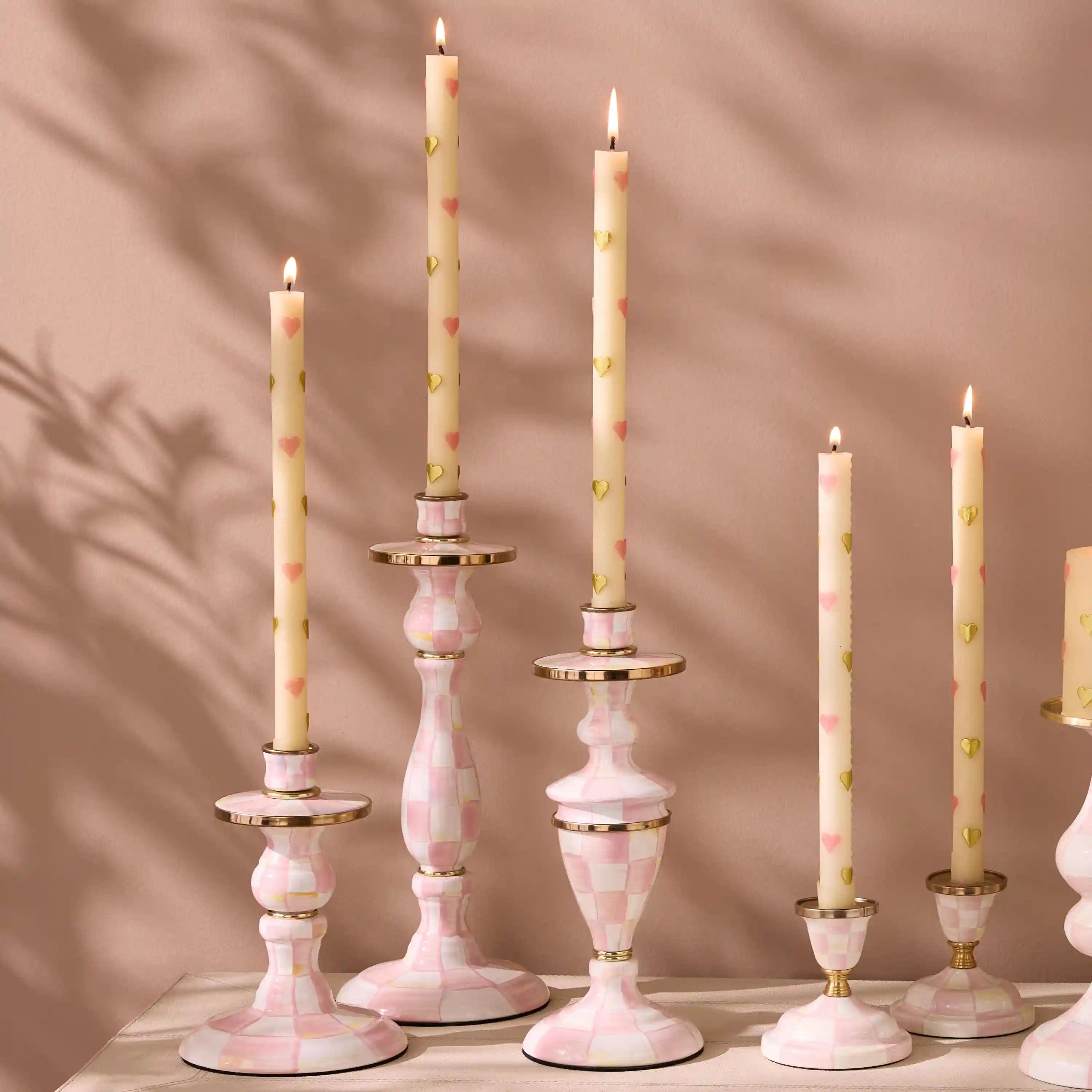 Sky Check Small Candlestick