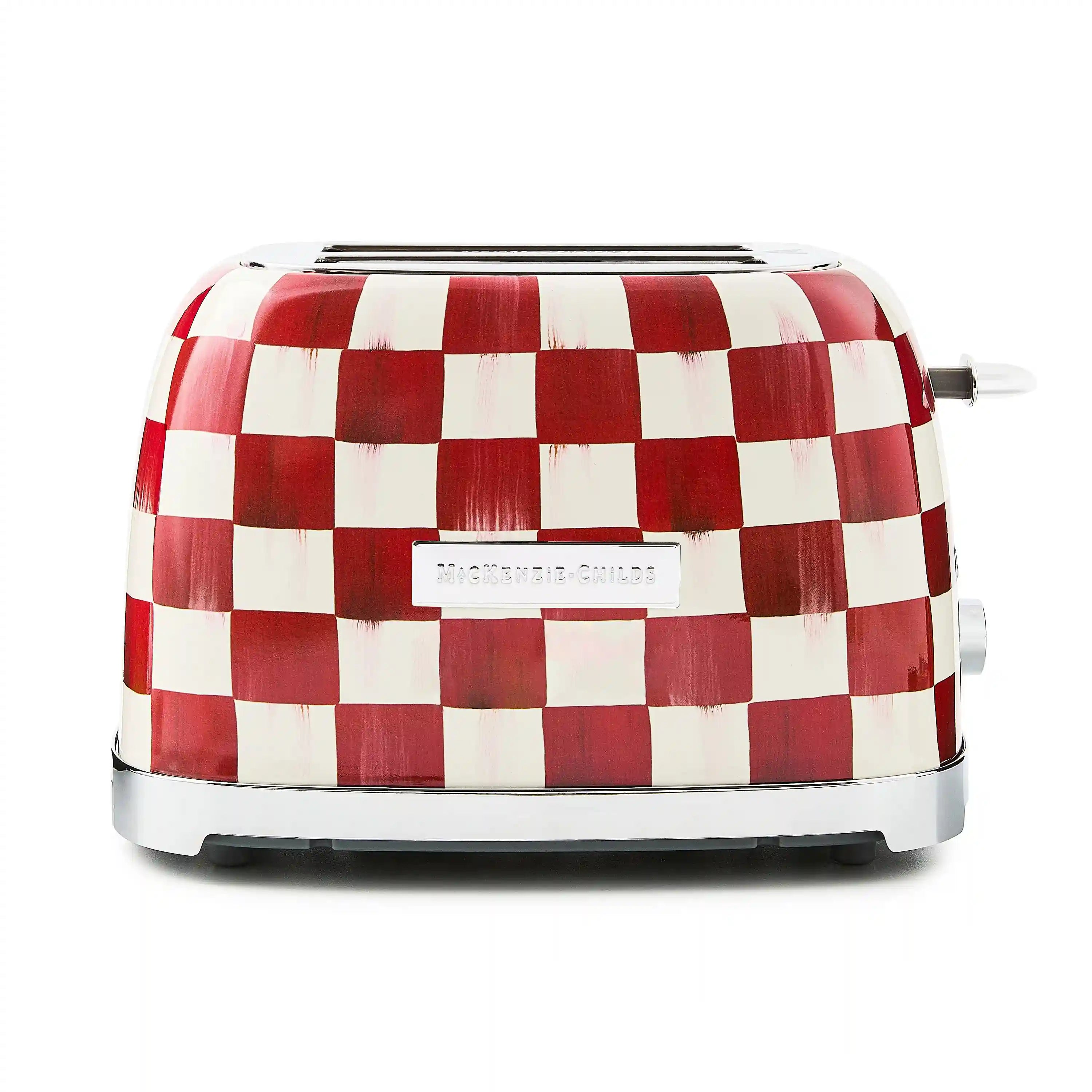 Mocha Check 2-Slice Toaster