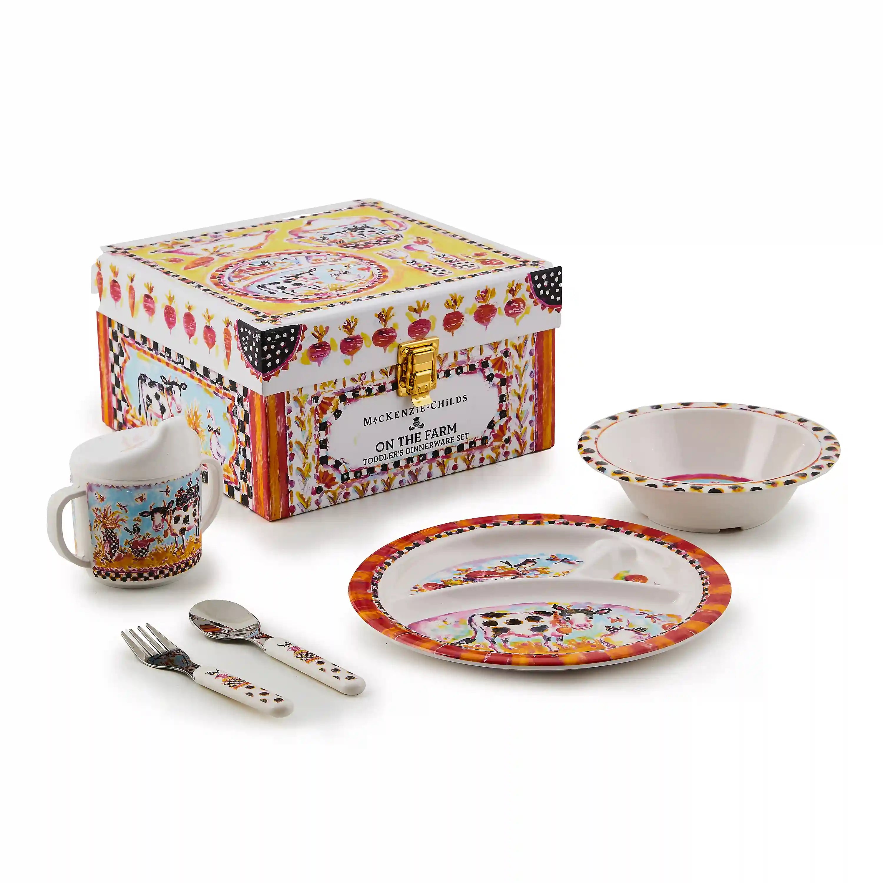 Bunny Toddler's Dinnerware Set