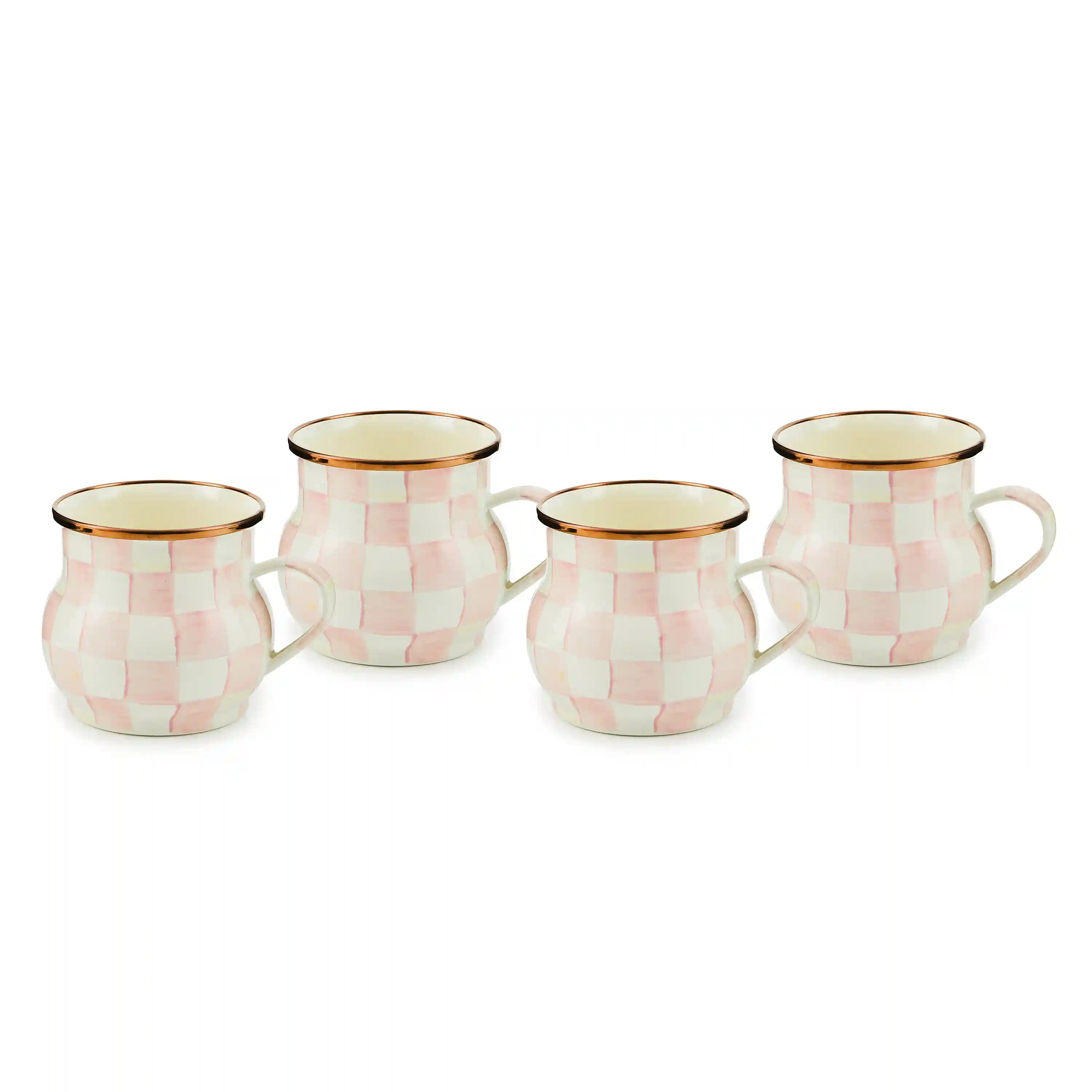 Emerald Check Mug