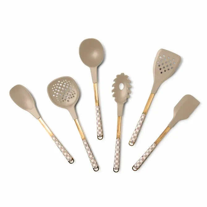 Mocha Check Ladle