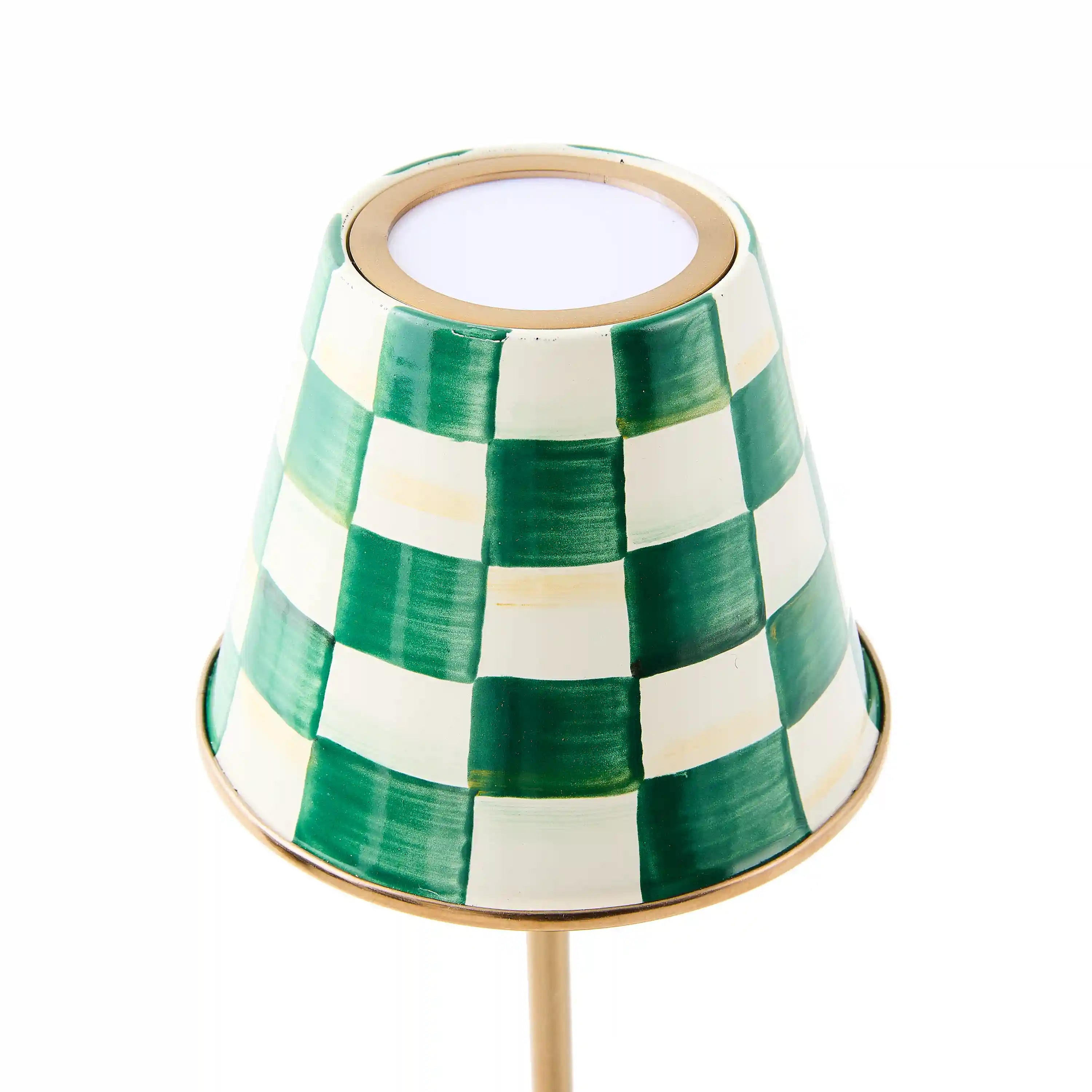 Rosy Check LED Rechargeable Cafe Table Lamp