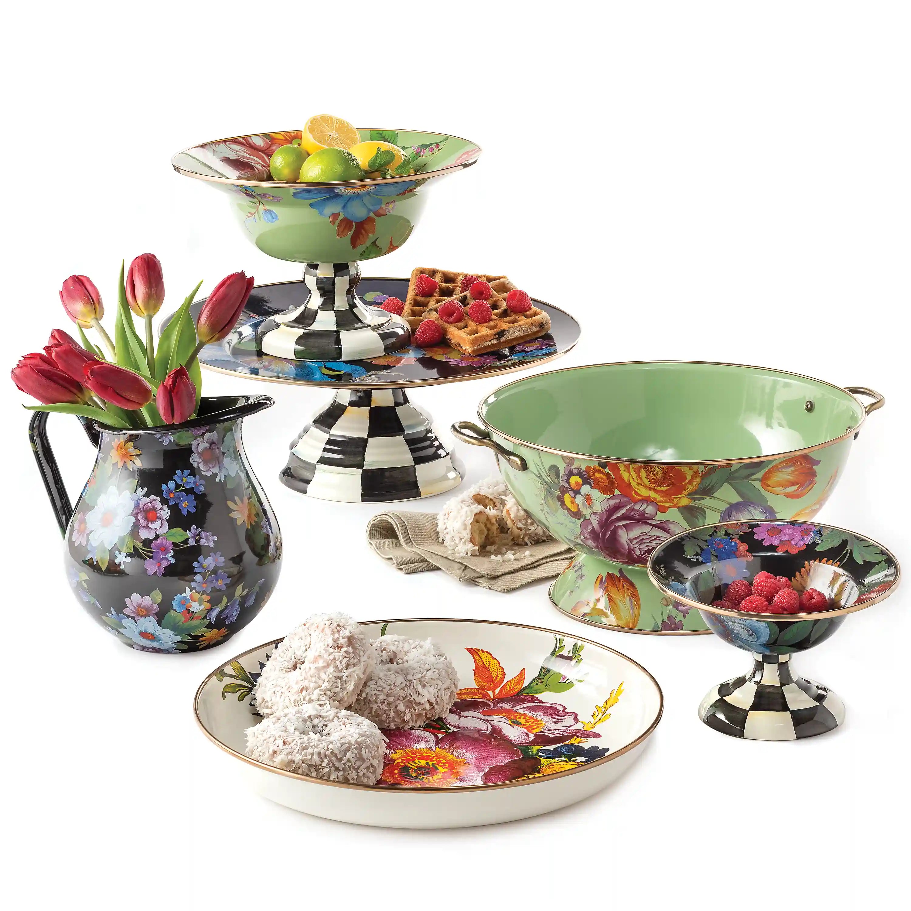 Wild Rose Mauve Abundant Bowl