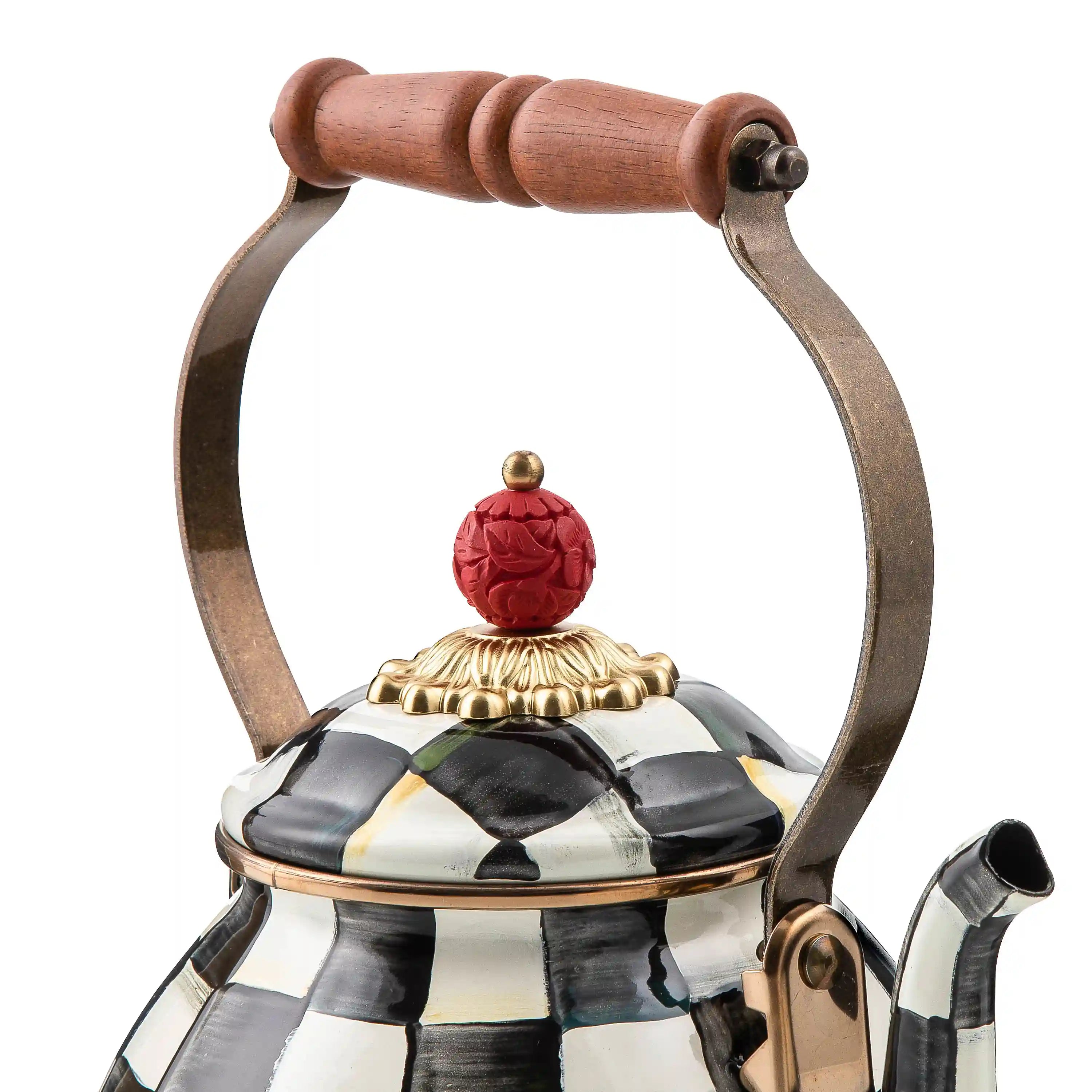 Royal Check 3 Quart Tea Kettle