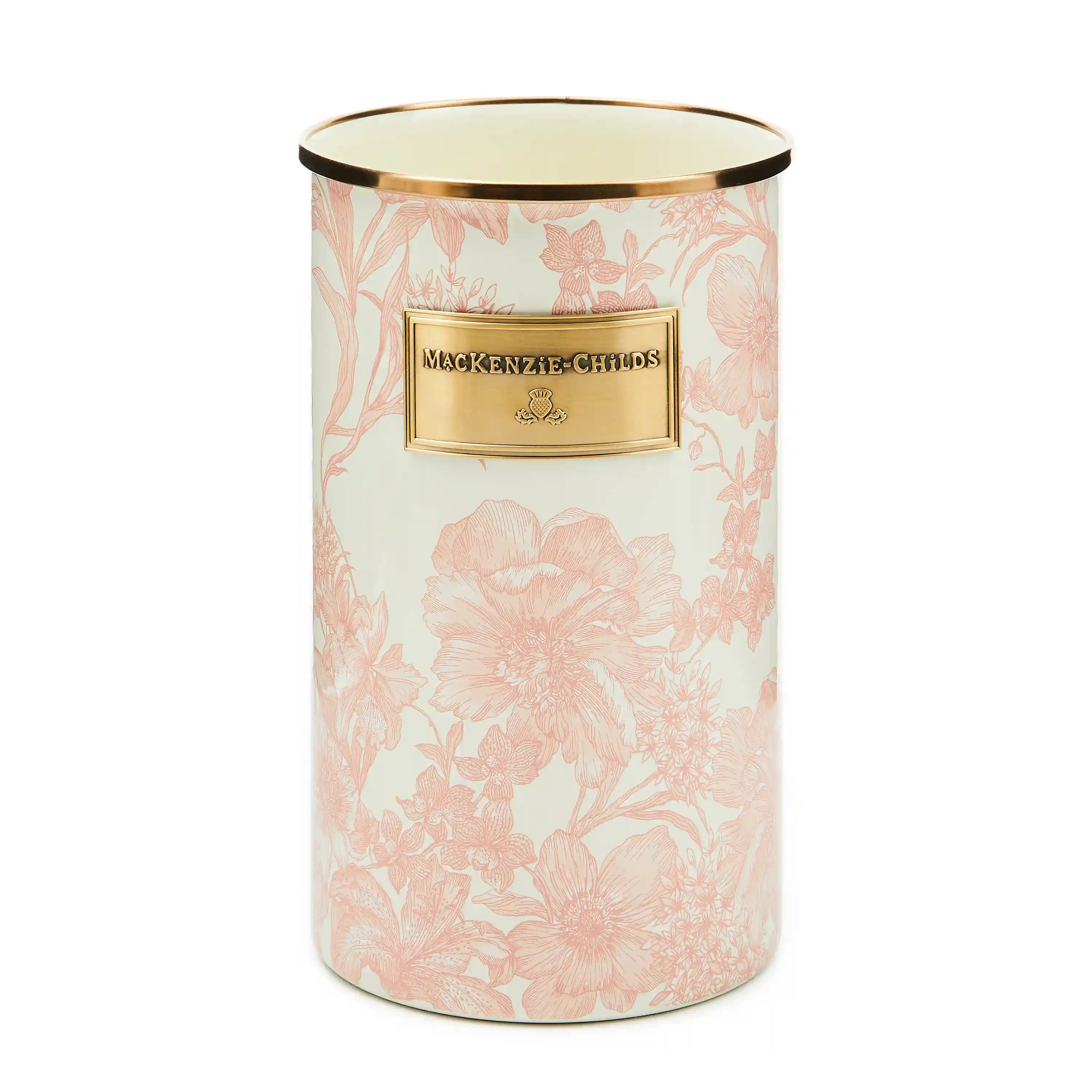 White Flower Market Utensil Holder