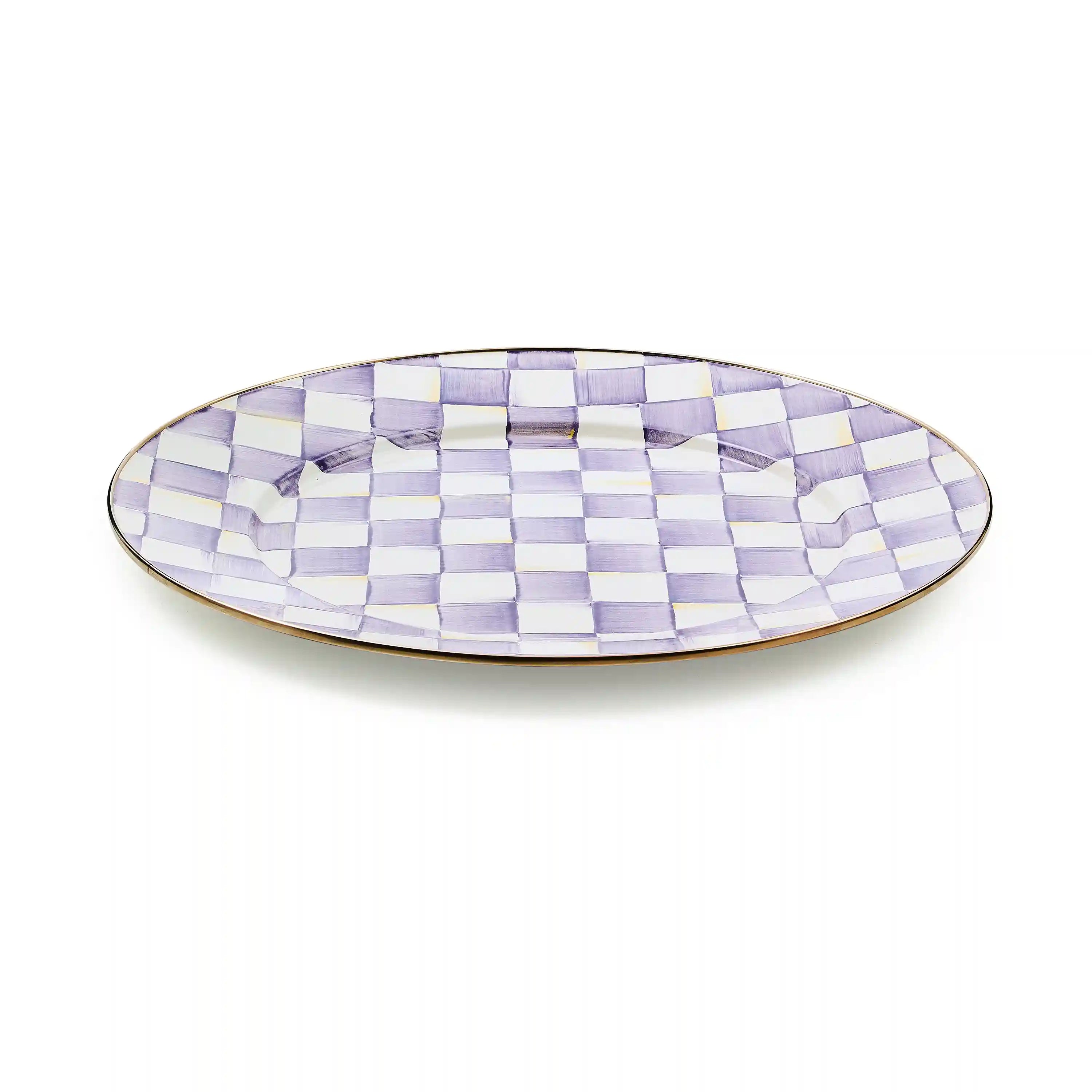 Sterling Check Serving Platter