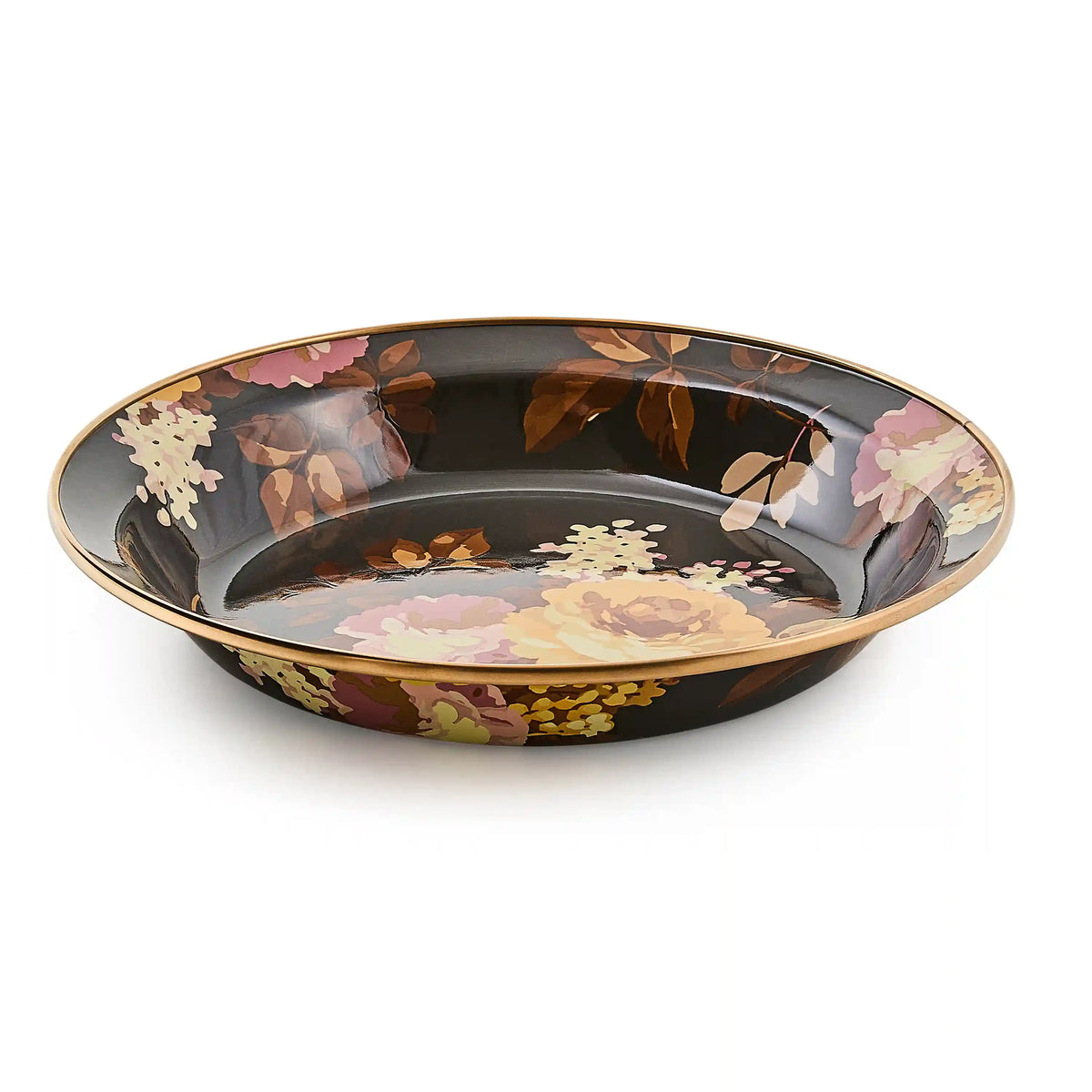 Wild Rose White Pie Plate