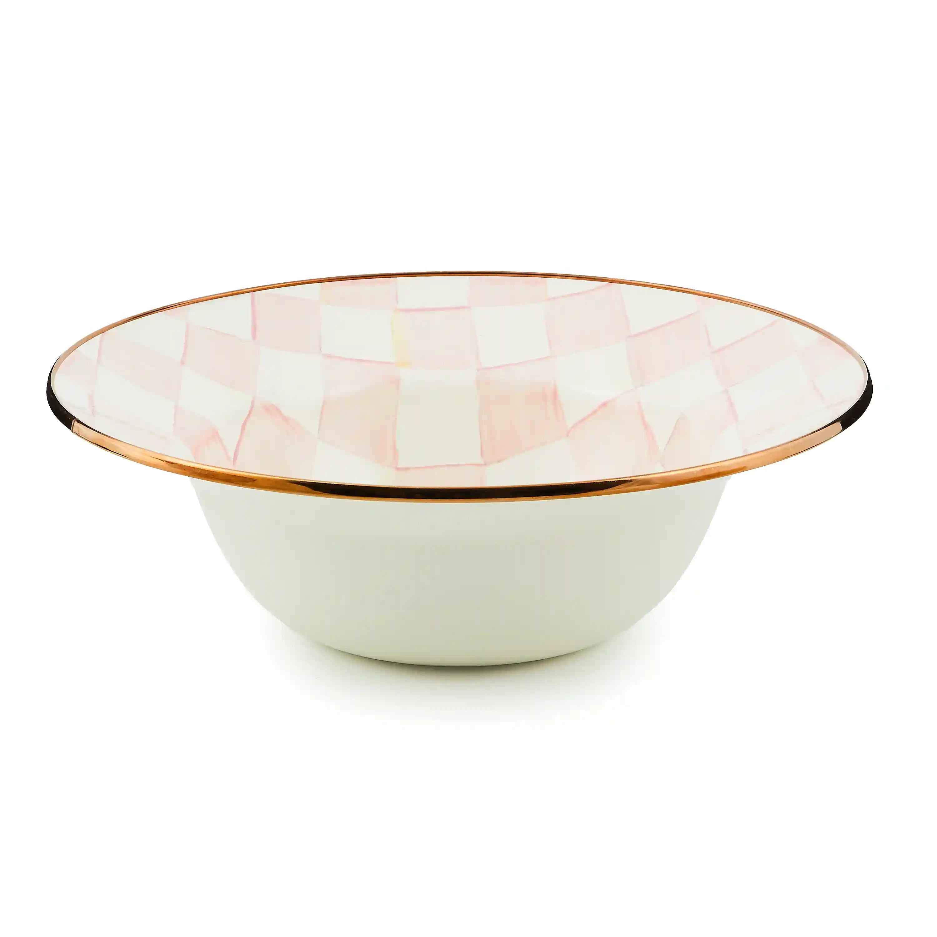 Sterling Check Serving Bowl