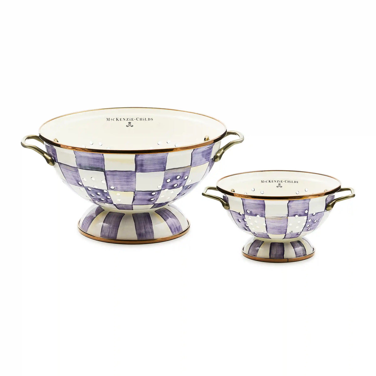 Rosy Check Large Colander
