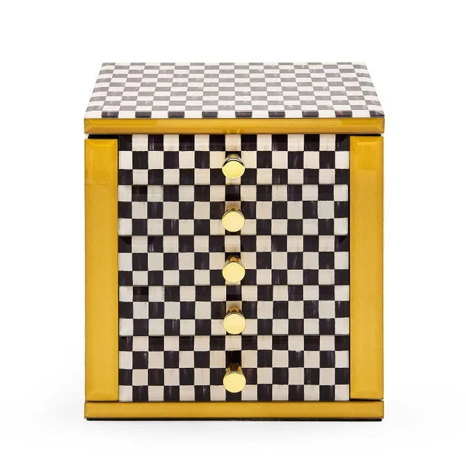Courtly Check Jewelry Armoire