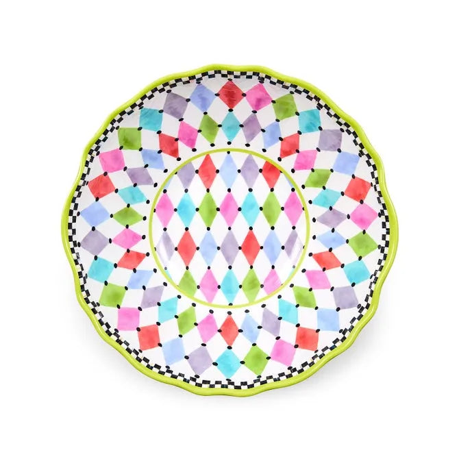 Palm Springs Melamine Serving Bowl