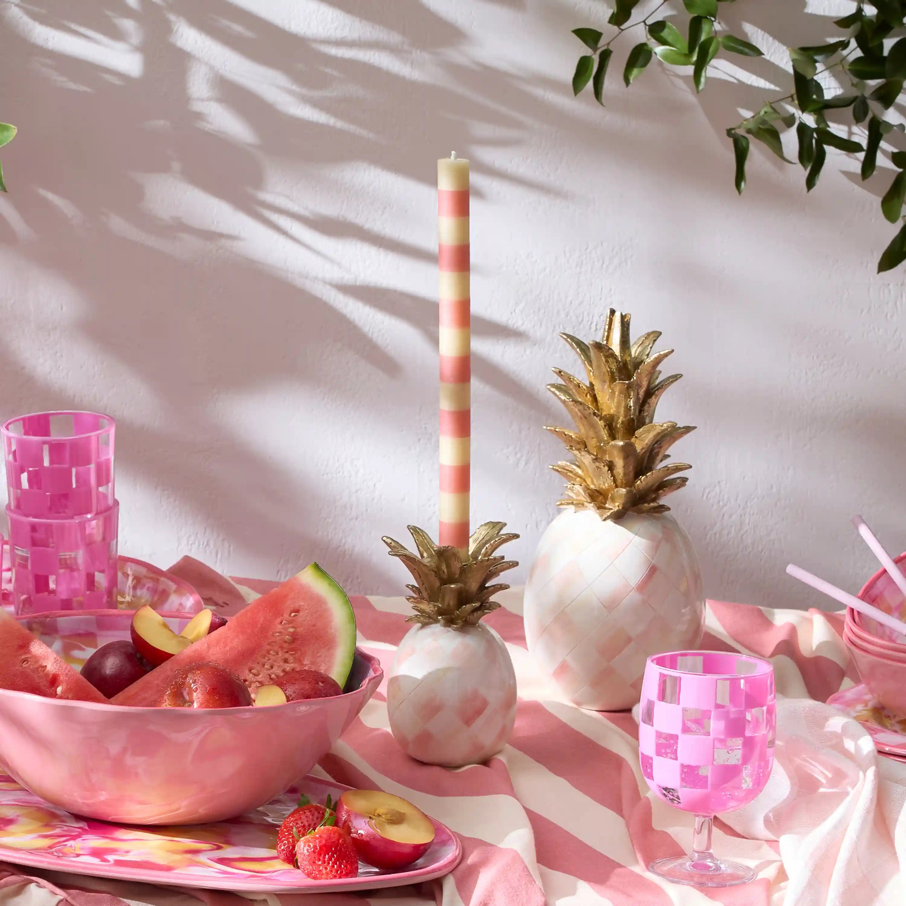 Marquee Pineapple Candle Holder