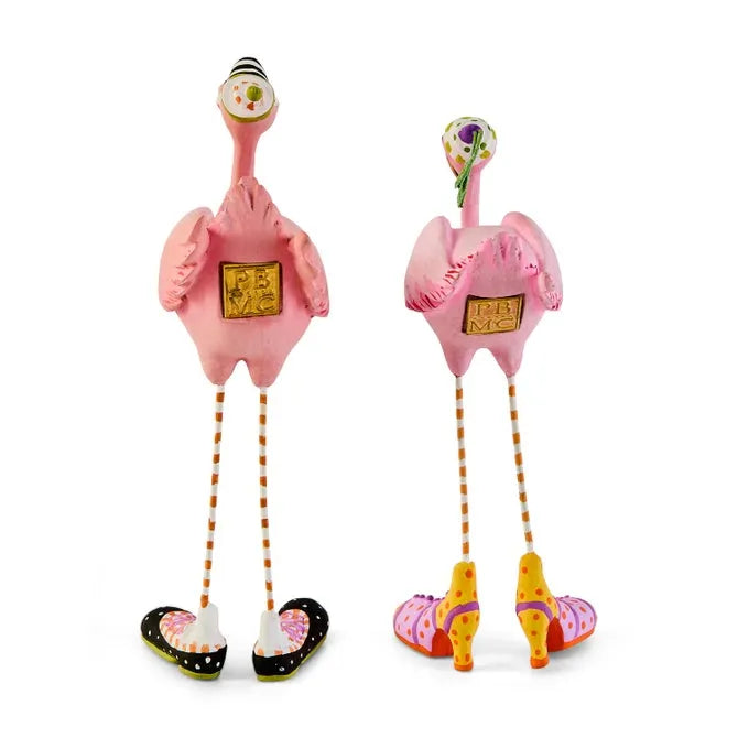 Patience Brewster Sheila & Sheldon Flamingo Mini Figures