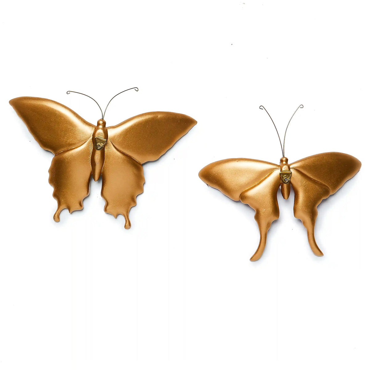 Mocha Butterfly Wall Decor Trio