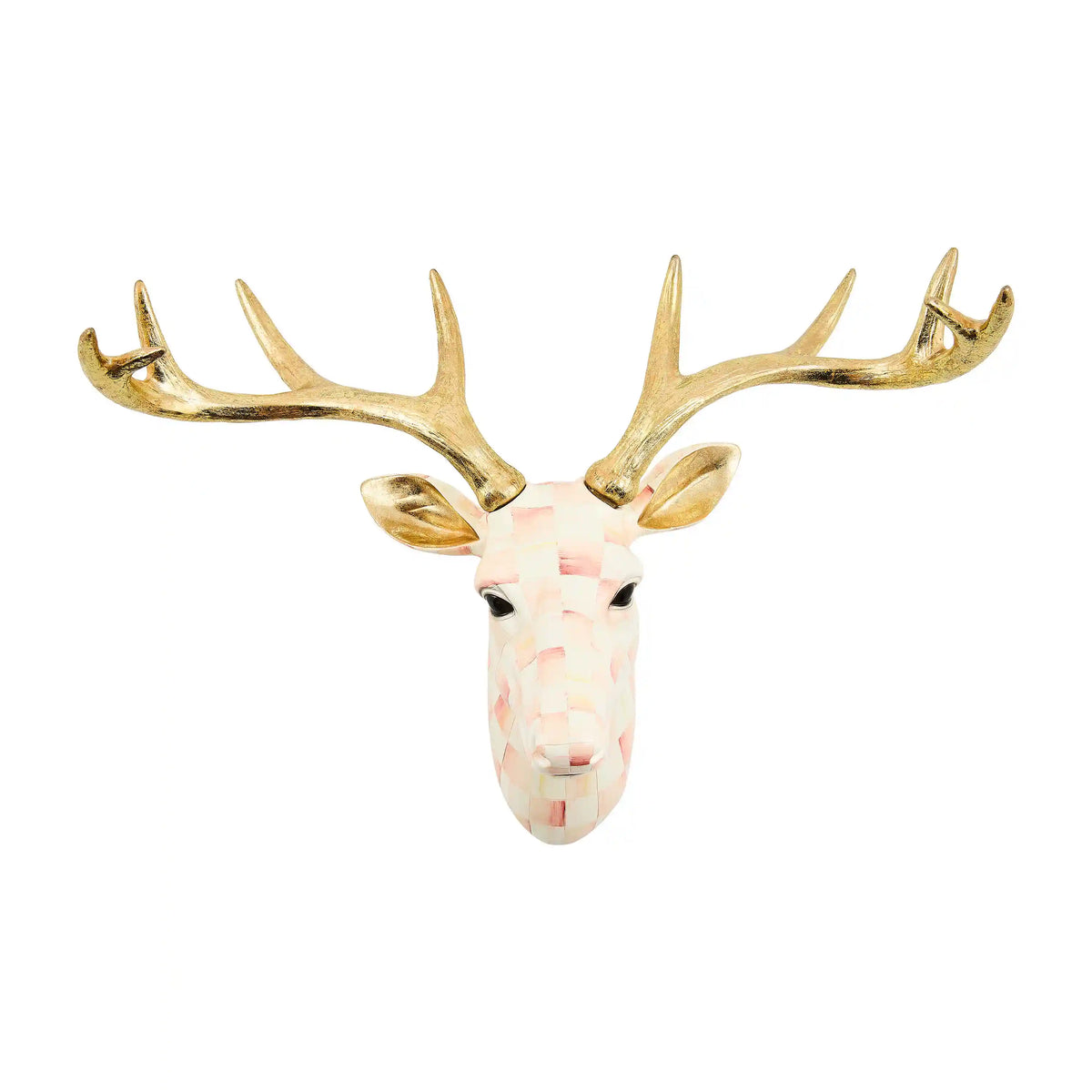 Rosy Check Small Deer Wall Decor