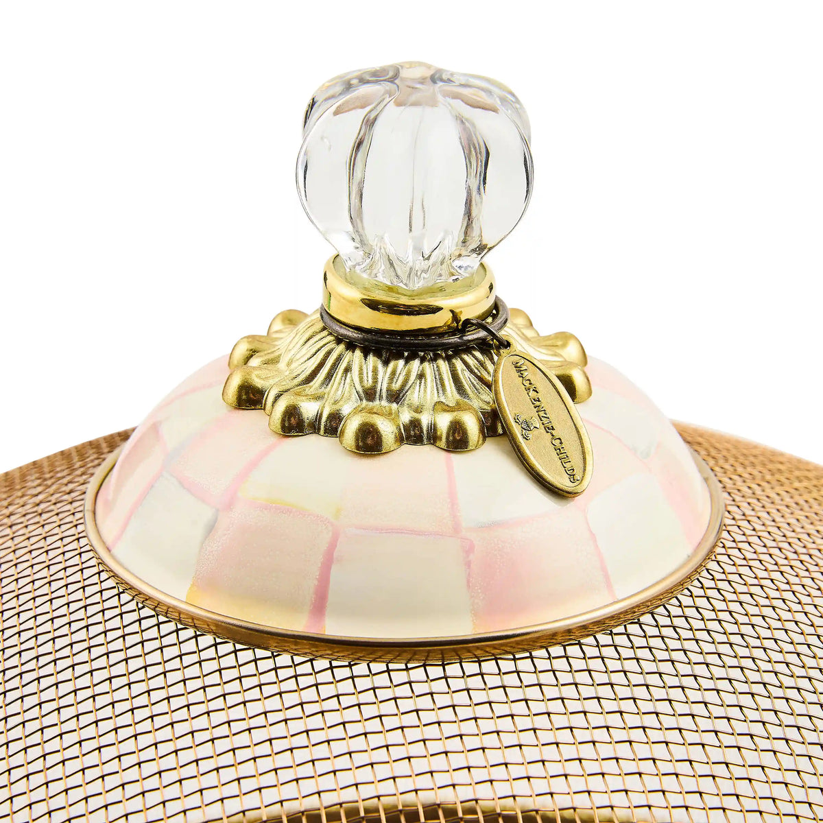 Rosy Check Small Mesh Dome