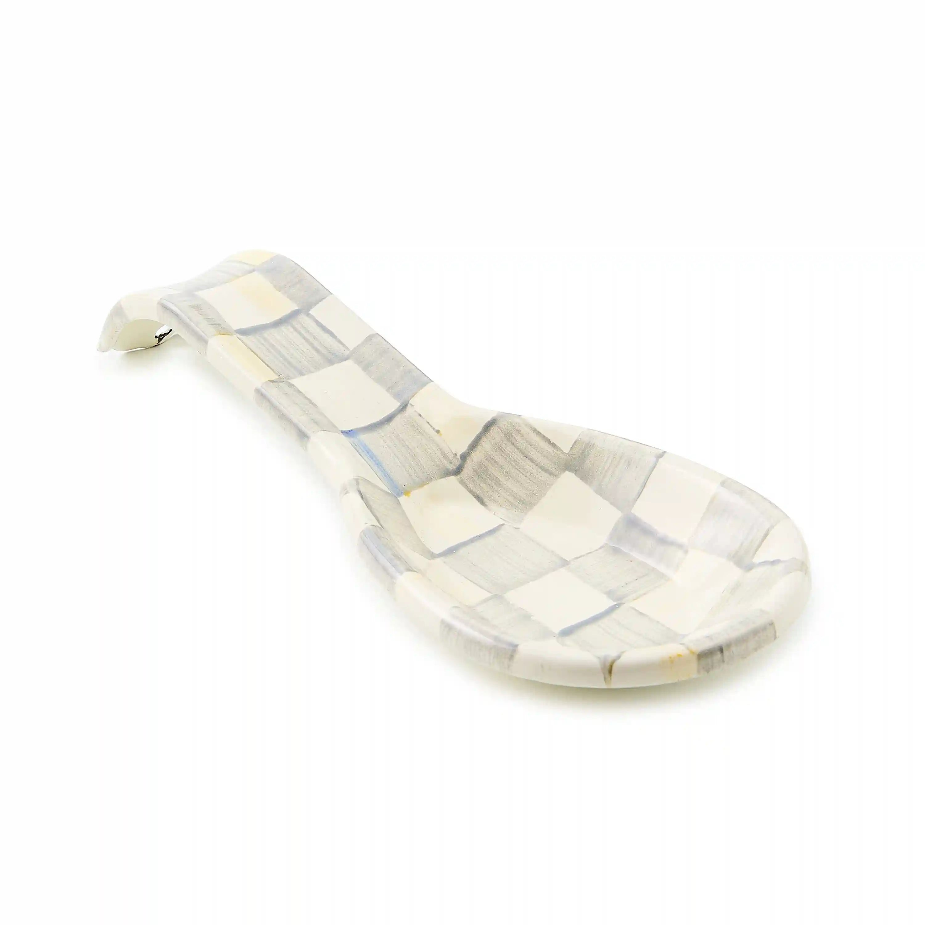 White Flower Market Spoon Rest