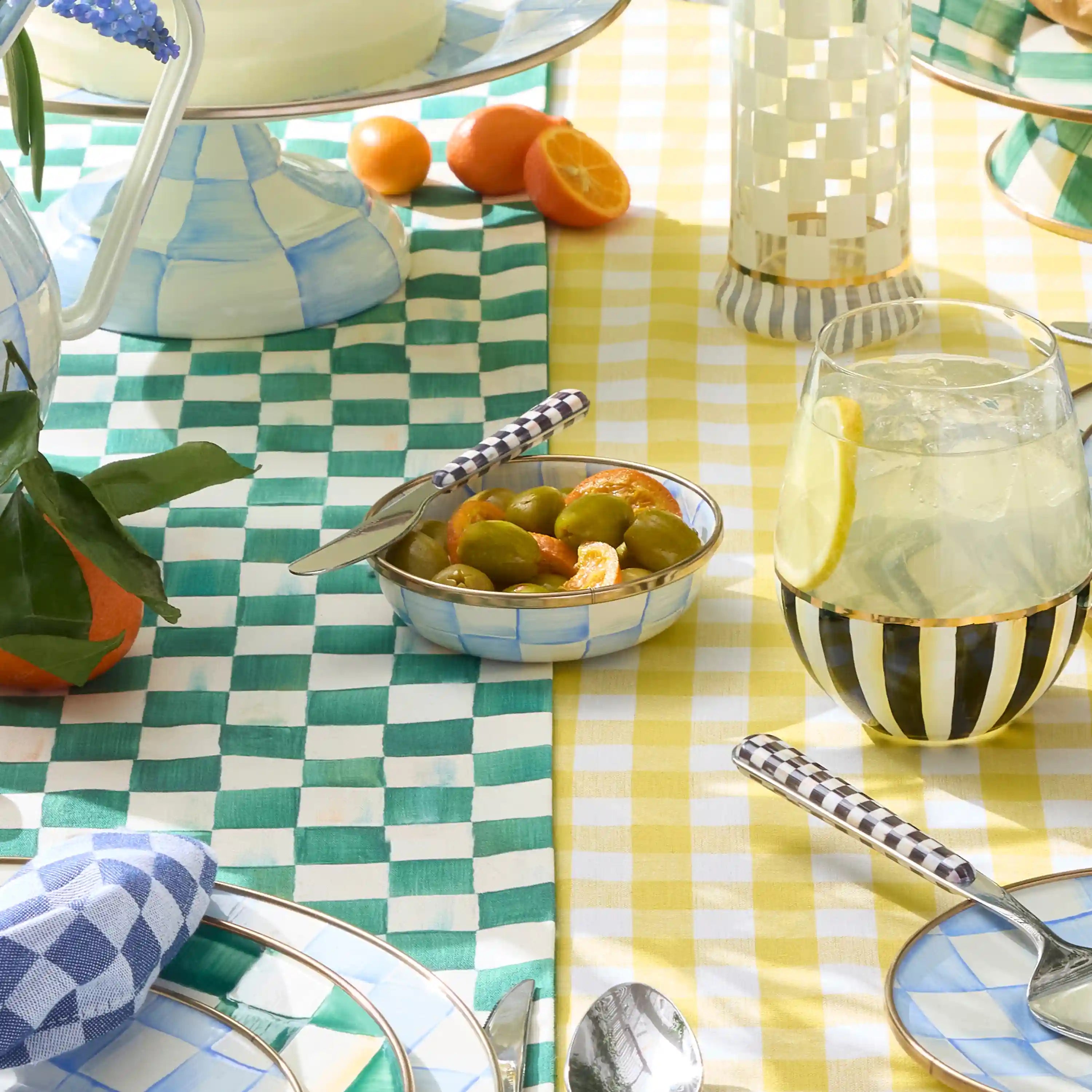 Rosy Check Relish Dish