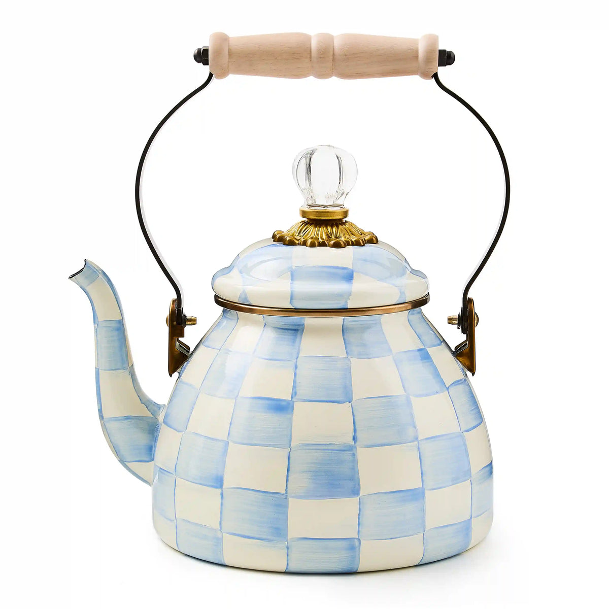 Royal Check 3 Quart Tea Kettle