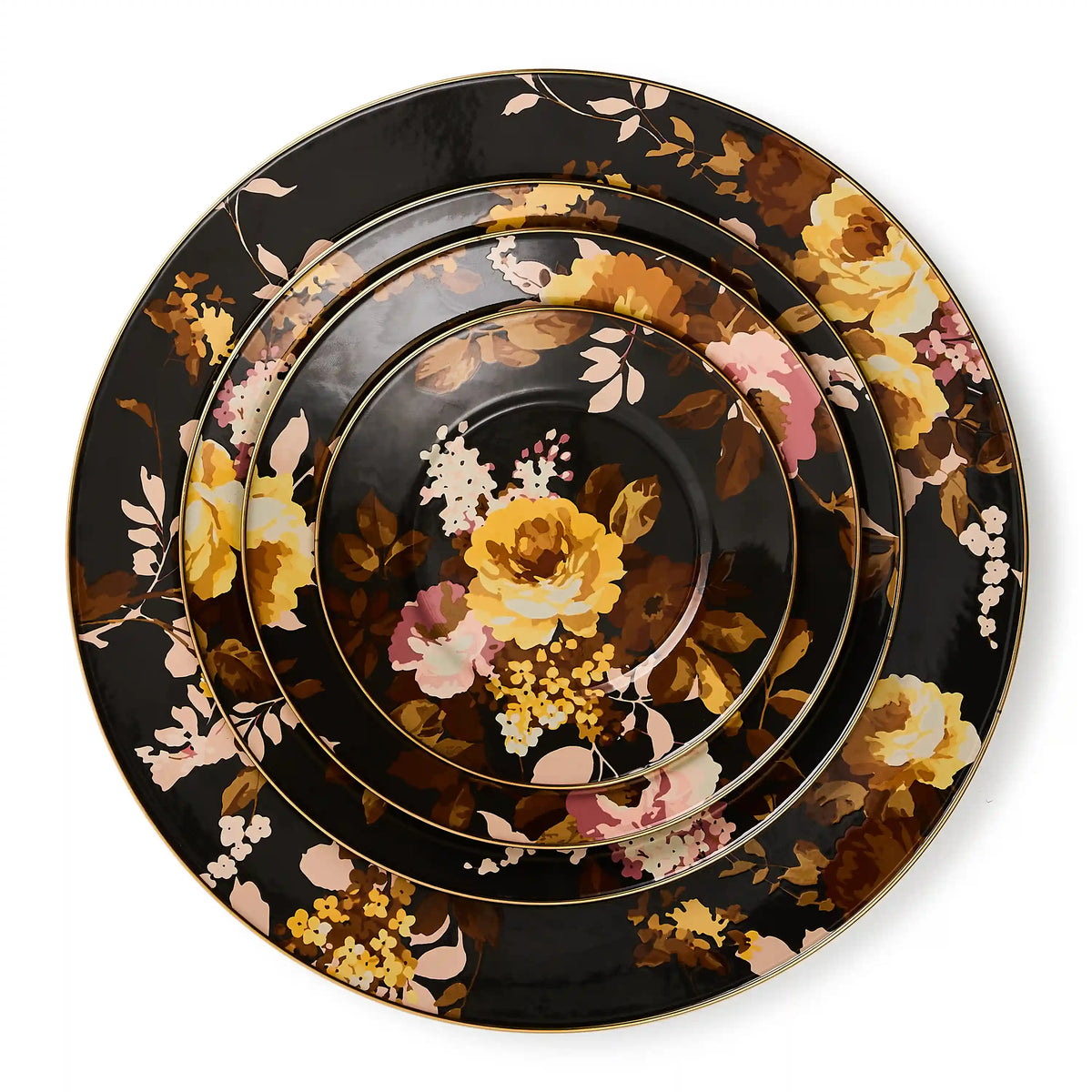 Wild Rose Mauve Serving Platter
