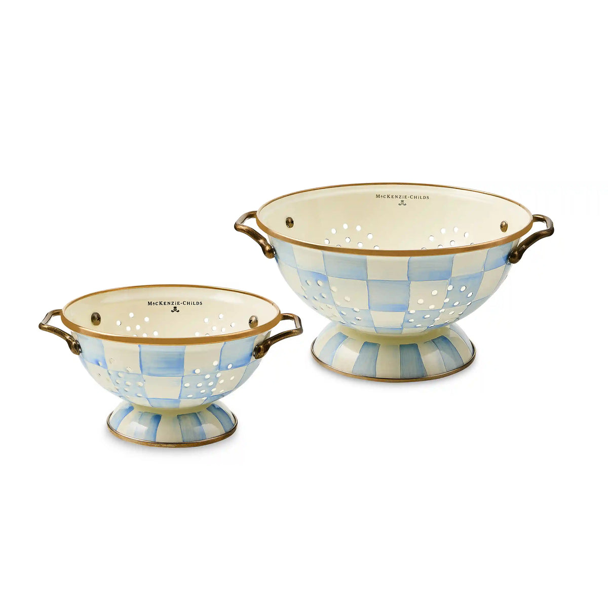Rosy Check Large Colander