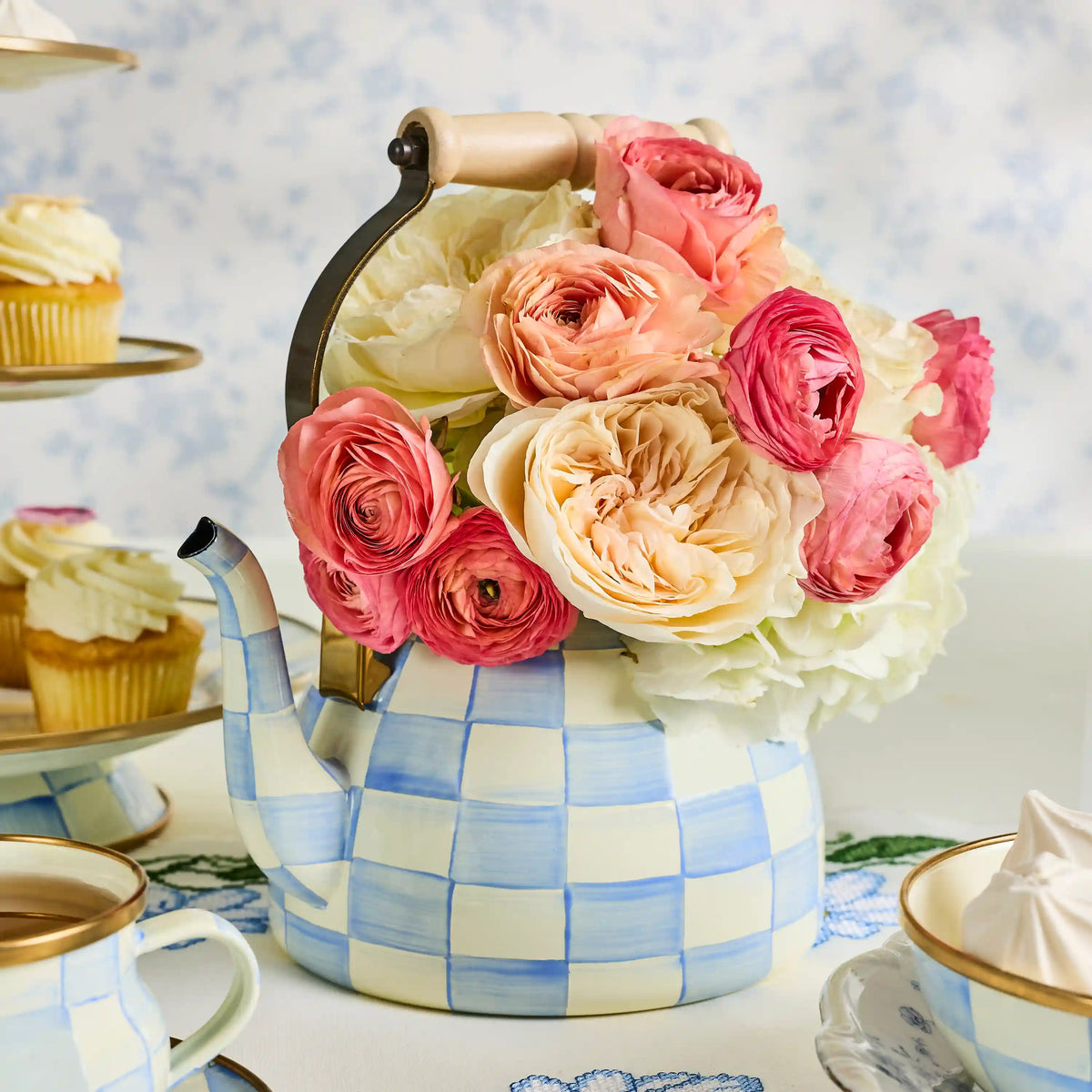 Royal Check 2 Quart Tea Kettle