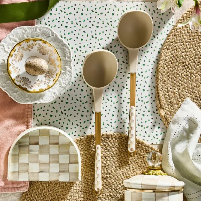 Mocha Check Ladle