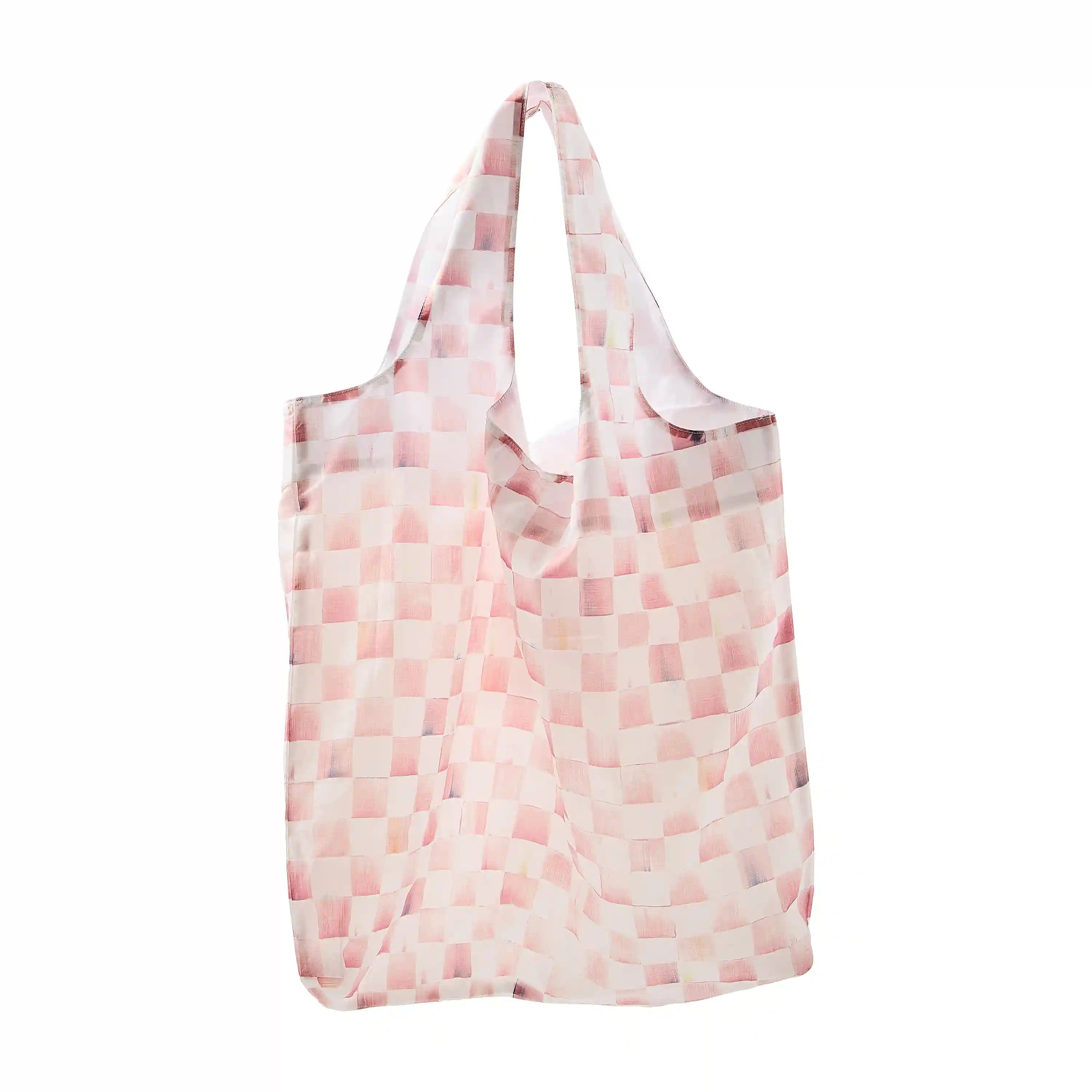 Rosy Check To Go Tote